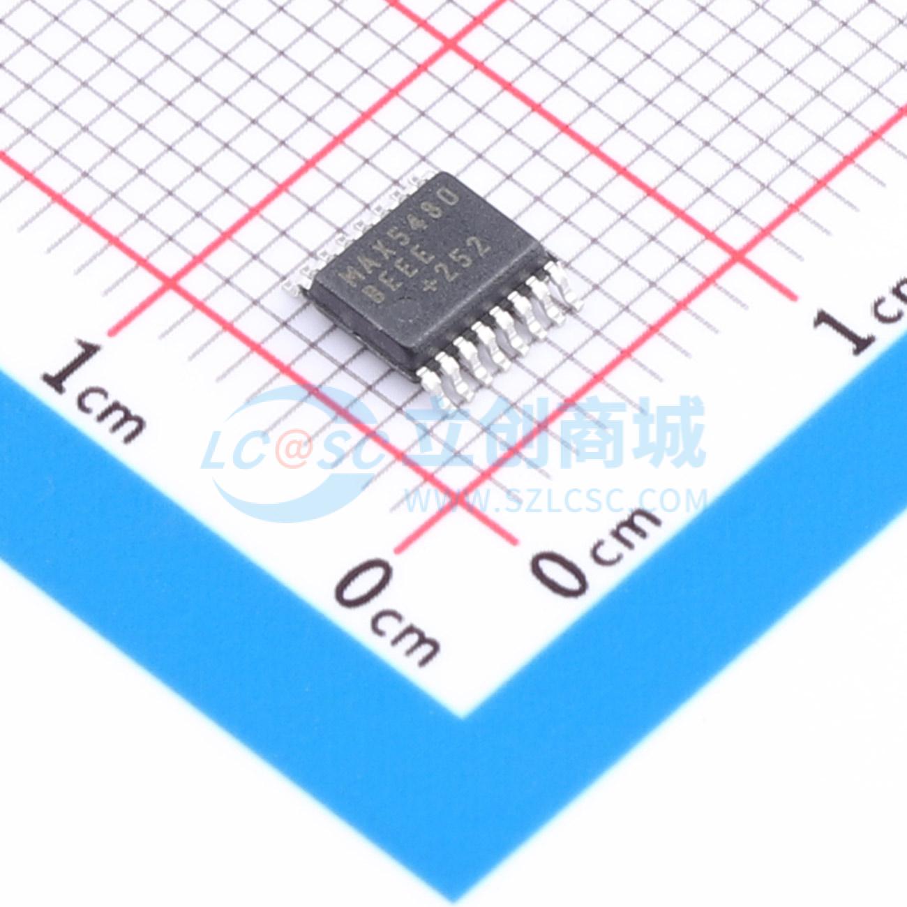 点击查看大图 MAX5480BEEE+实物图