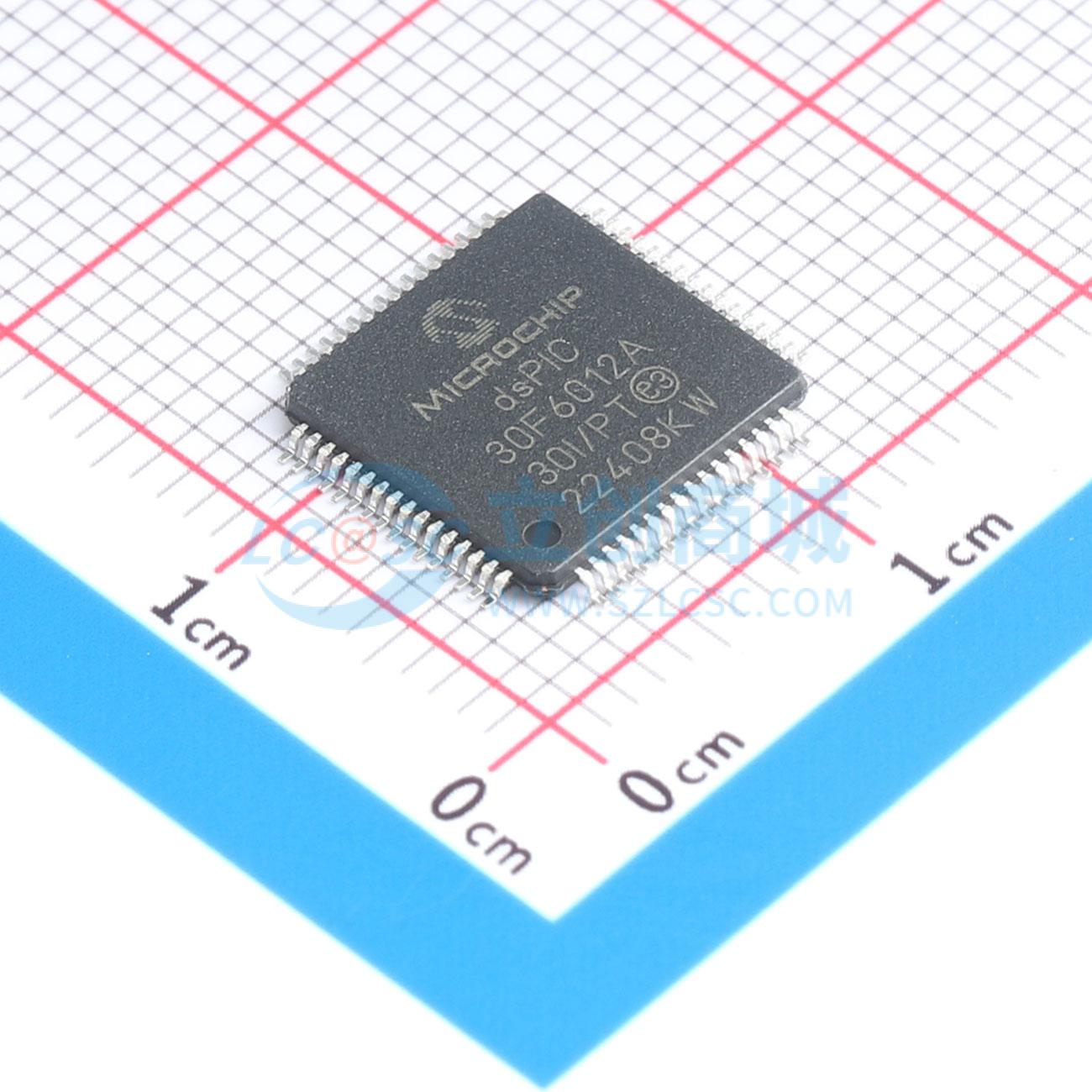 点击查看大图 DSPIC30F6012AT-30I/PT实物图