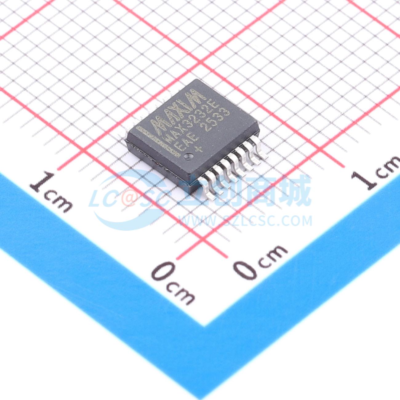 点击查看大图 MAX3232EEAE+实物图