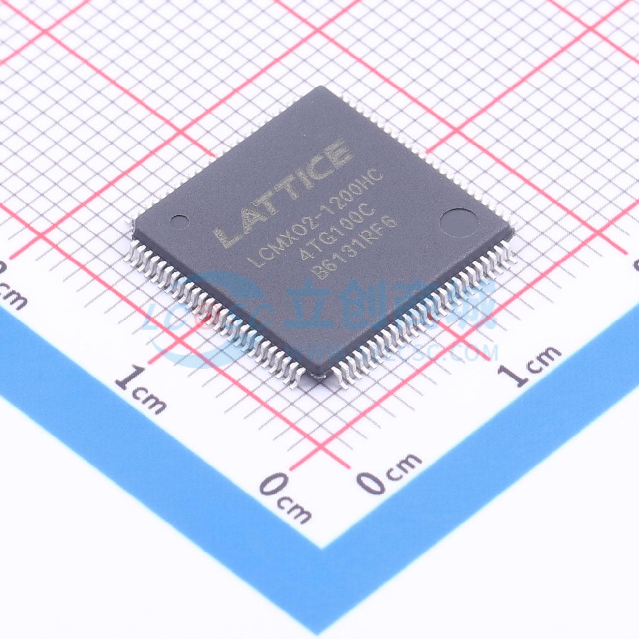 点击查看大图 LCMXO2-1200HC-4TG100C实物图