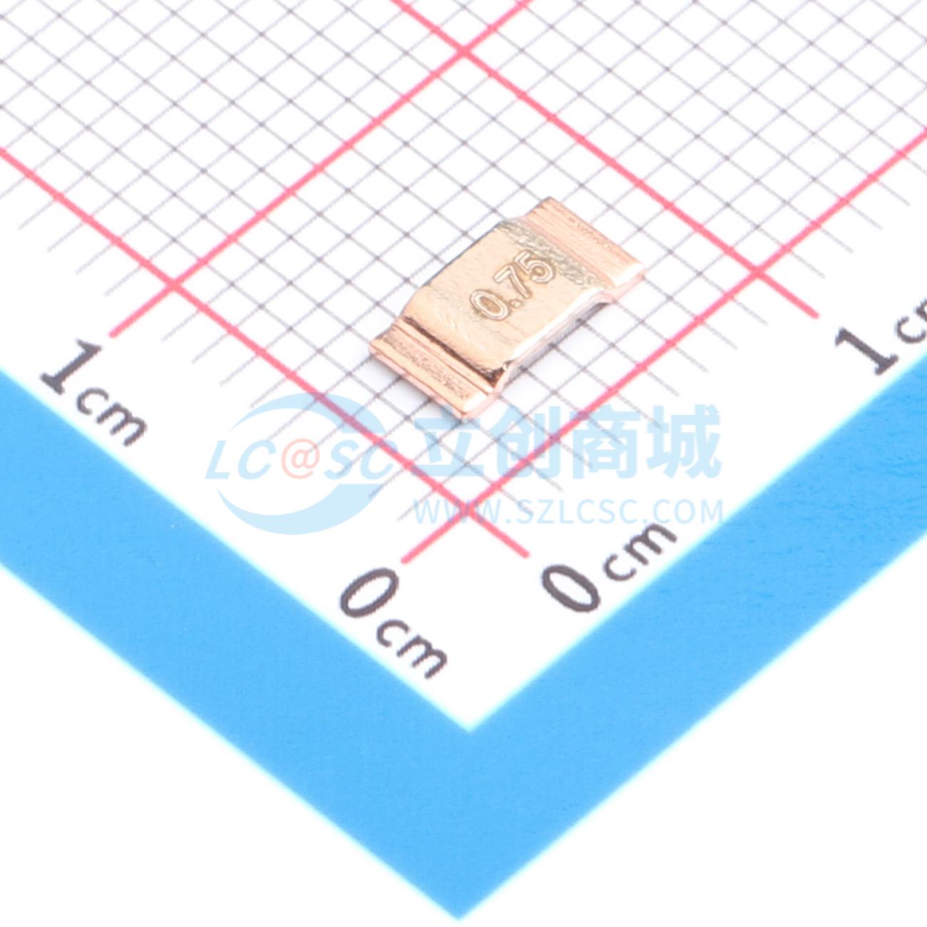 点击查看大图 HoLSX2512-5W-0.75mR-1%实物图