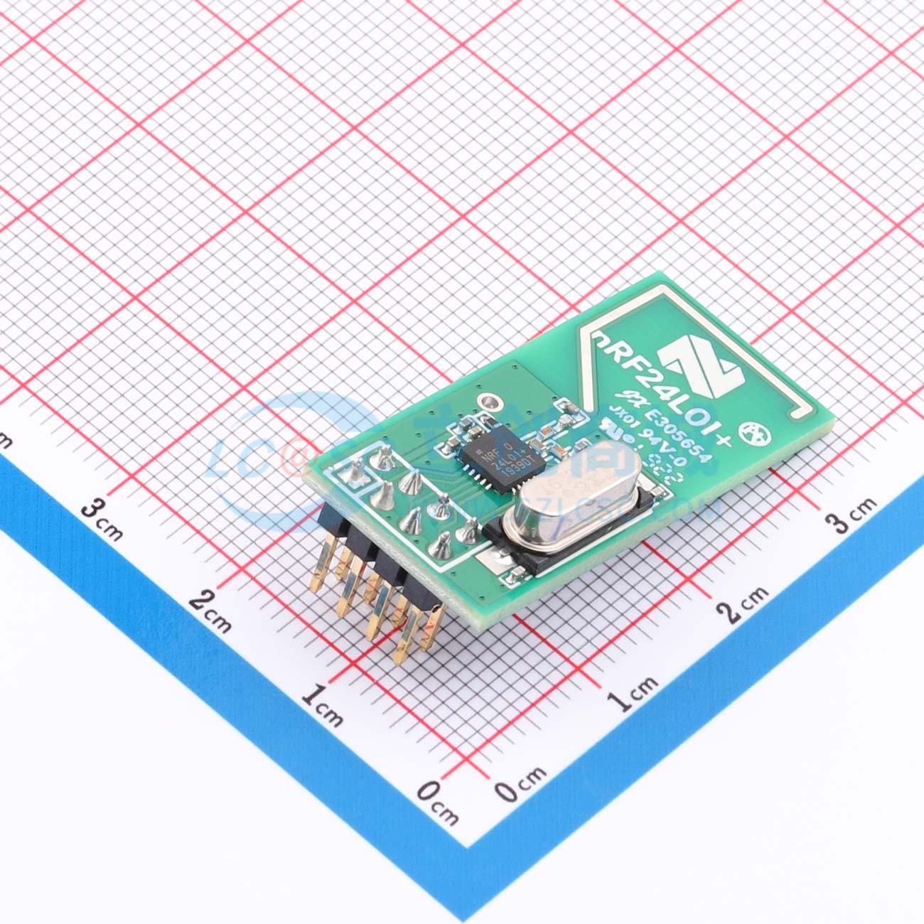 点击查看大图 NRF24L01P-MODULE-PCB实物图