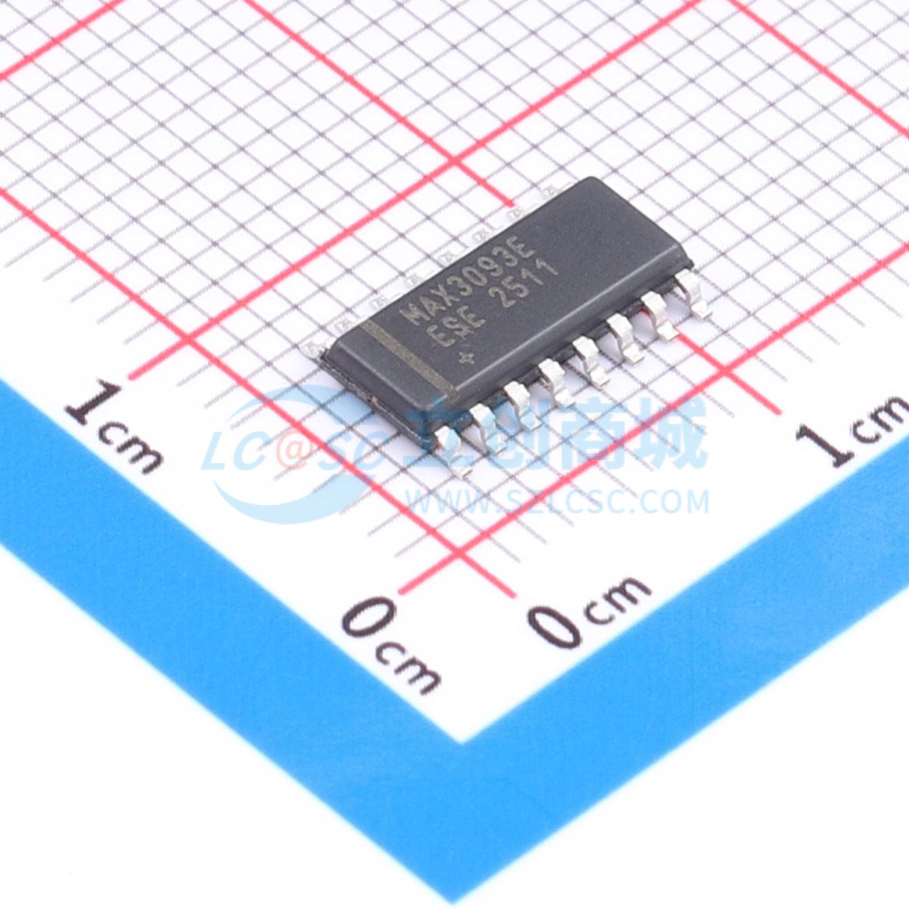 点击查看大图 MAX3093EESE+T实物图
