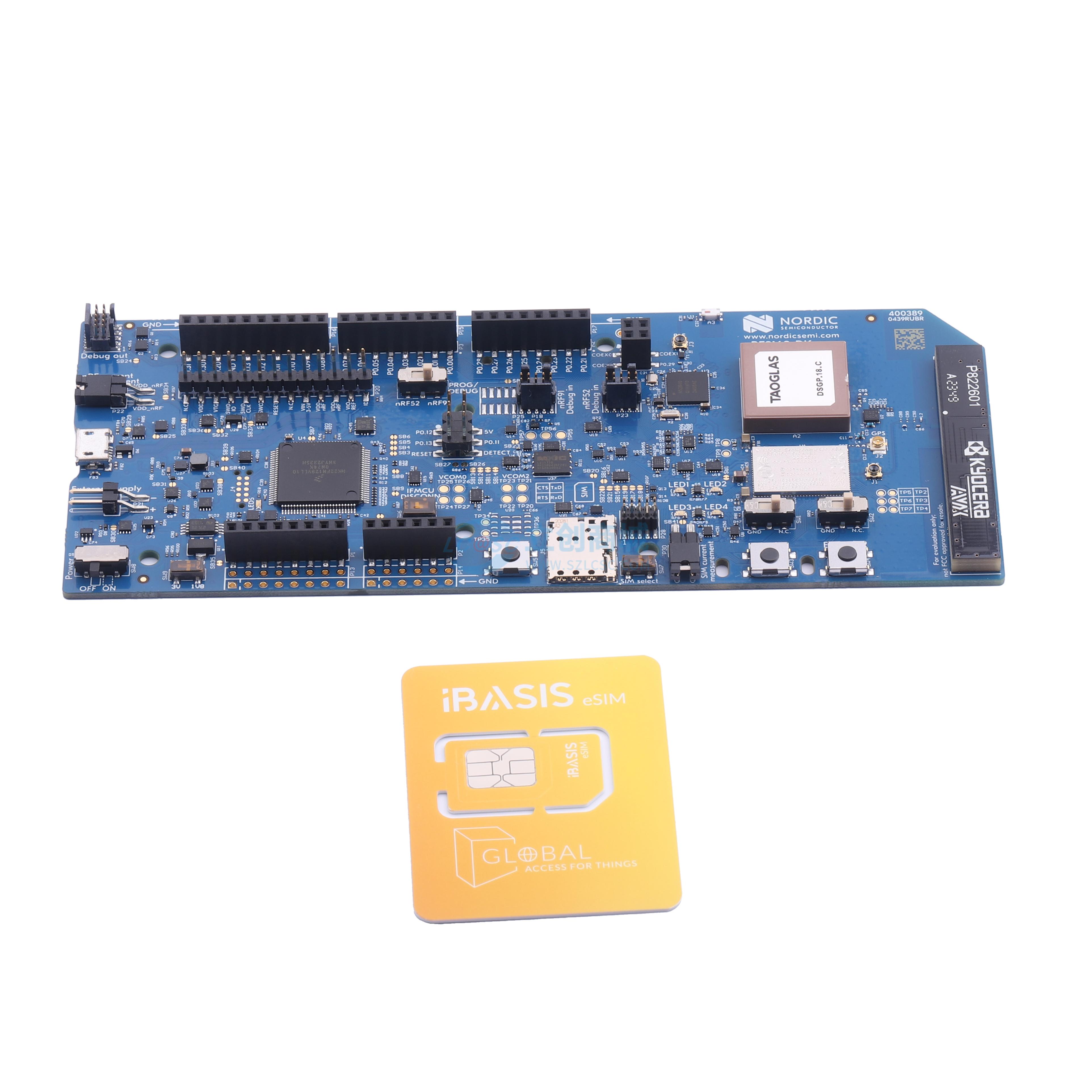 点击查看大图 NRF9160-DK实物图