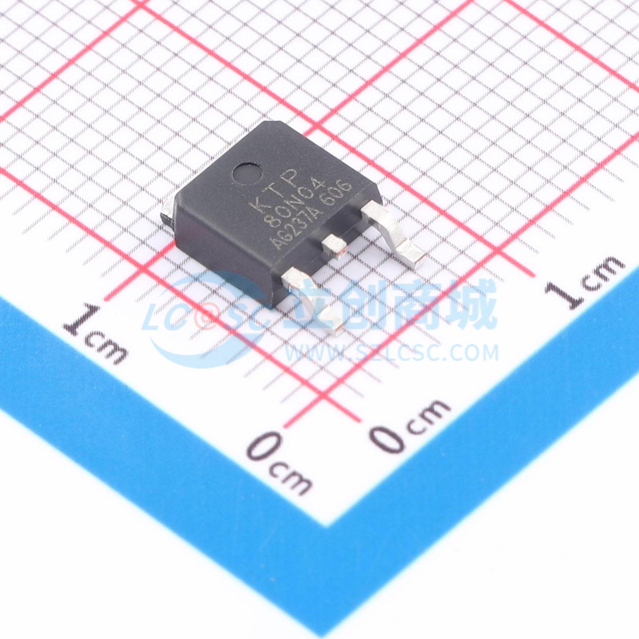 点击查看大图 FQD80N04(KTP)实物图