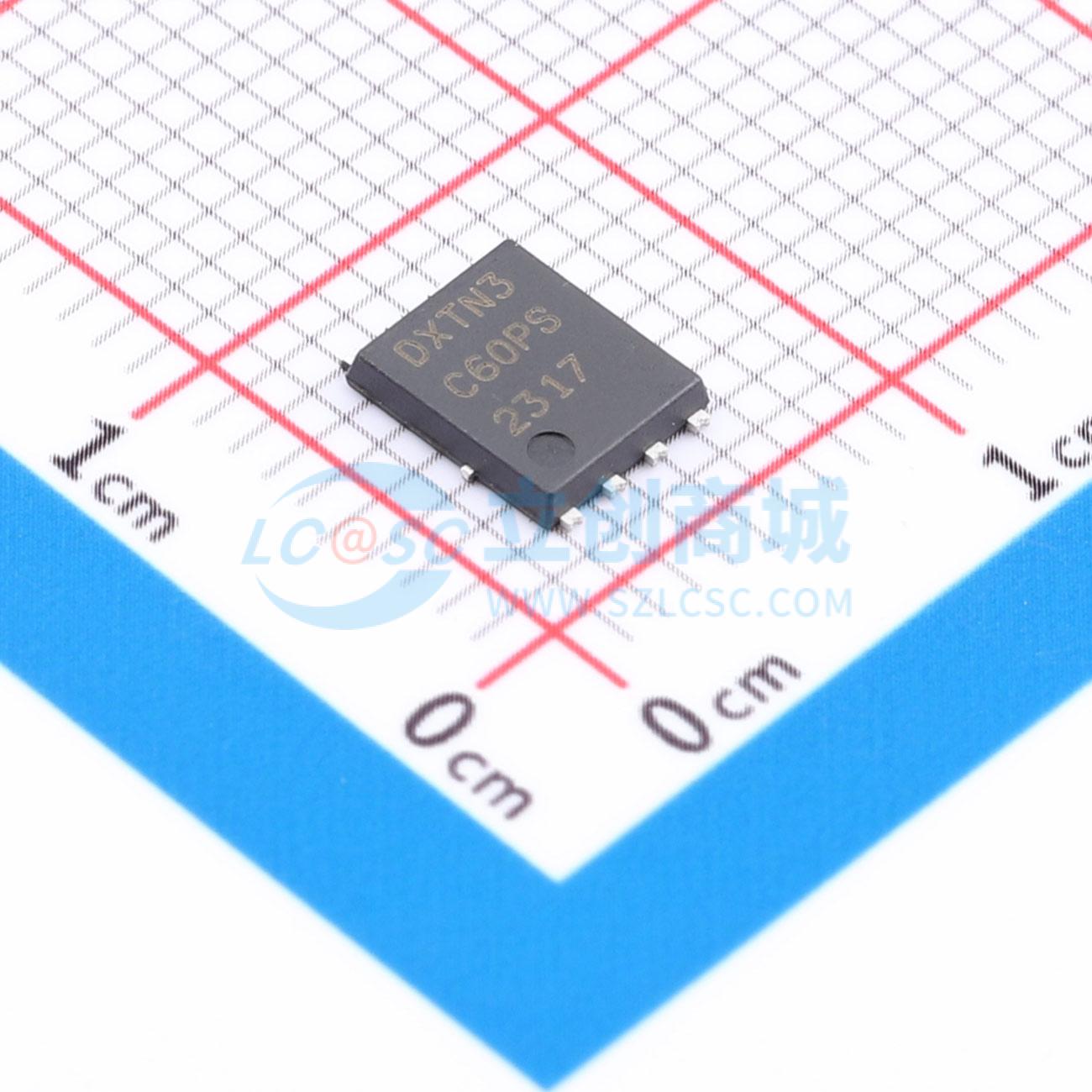 点击查看大图 DXTN3C60PSQ-13实物图