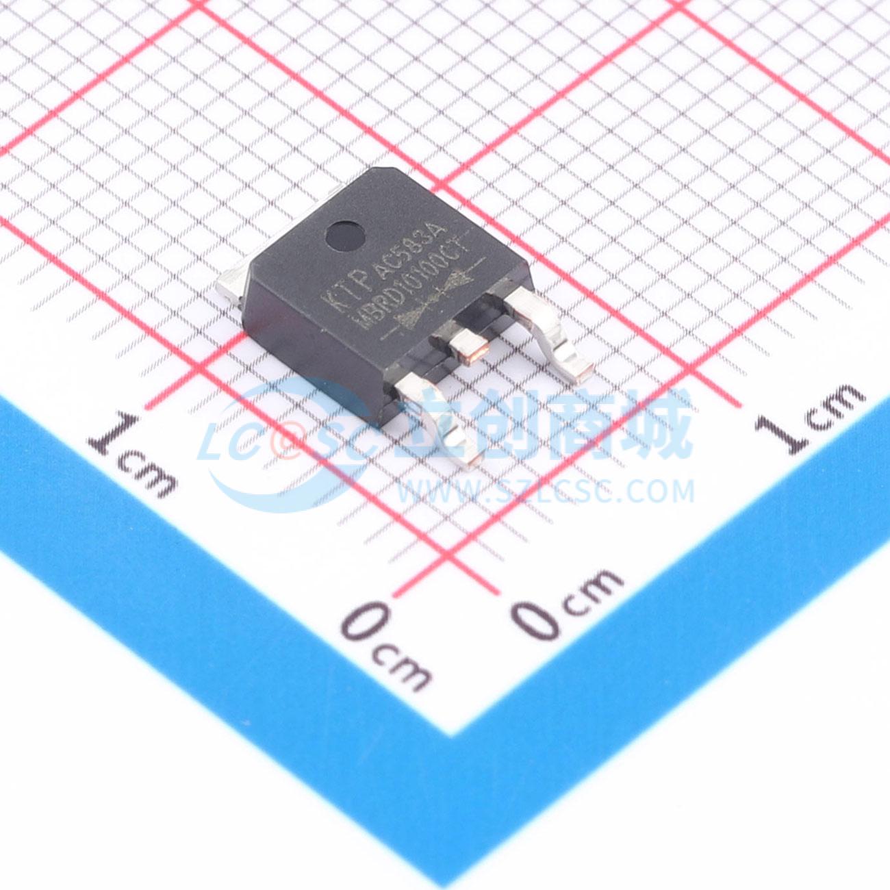 点击查看大图 MBRD10100CT(KTP)实物图