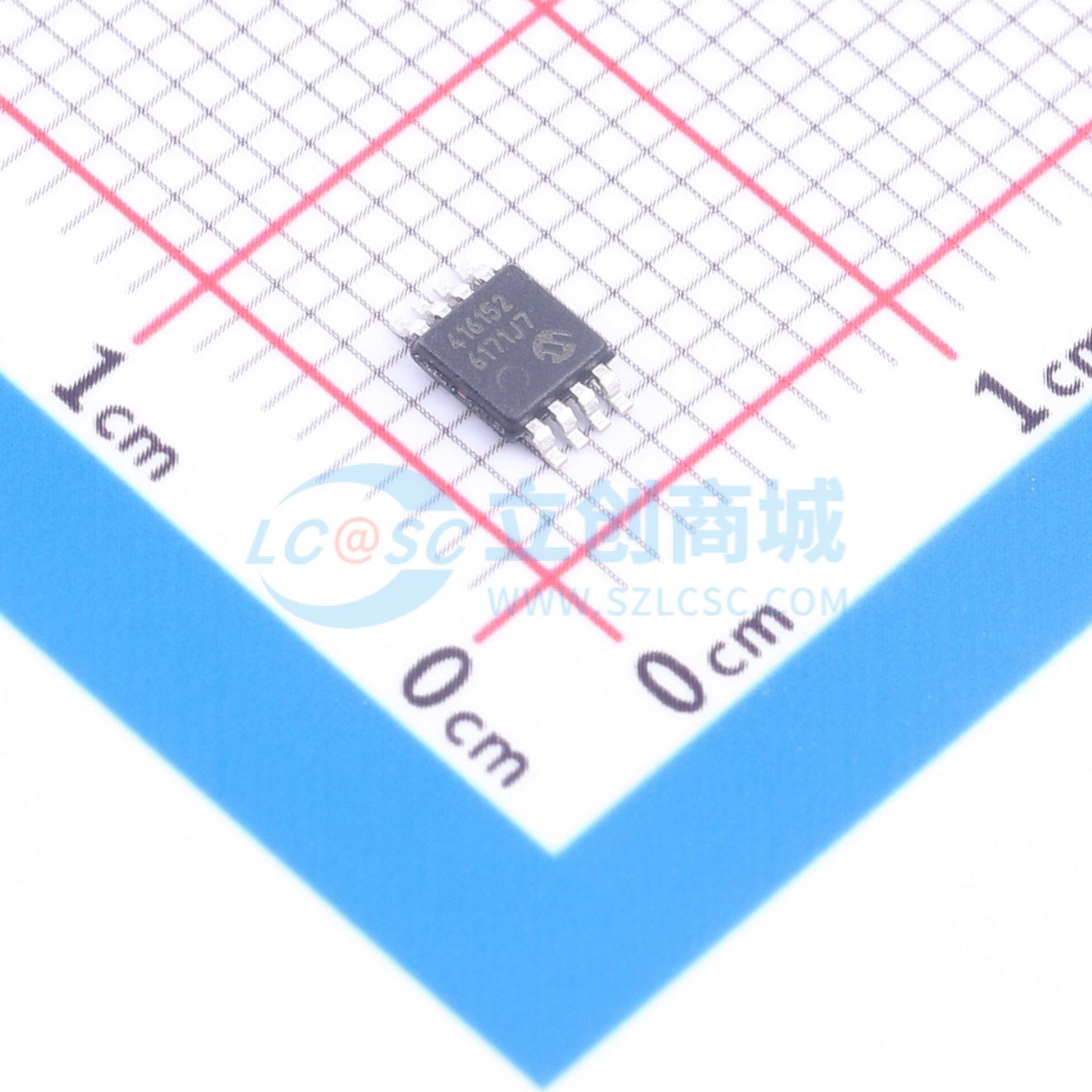 点击查看大图 MCP4161-502E/MS实物图