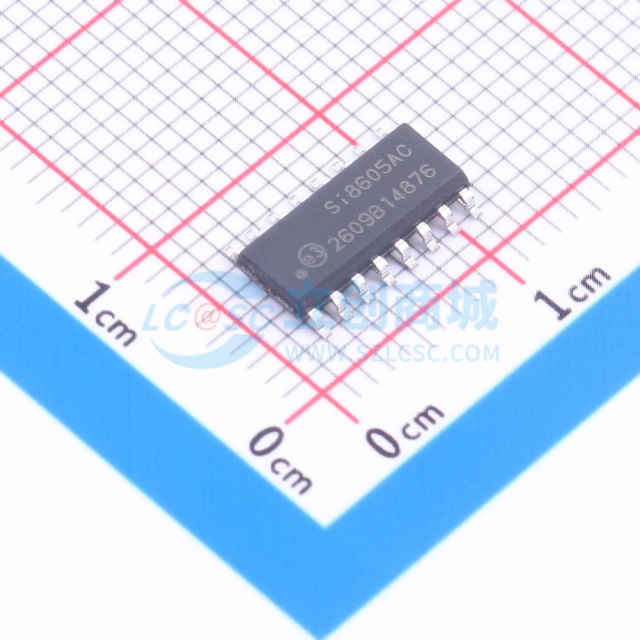 点击查看大图 SI8605AC-B-IS1R实物图