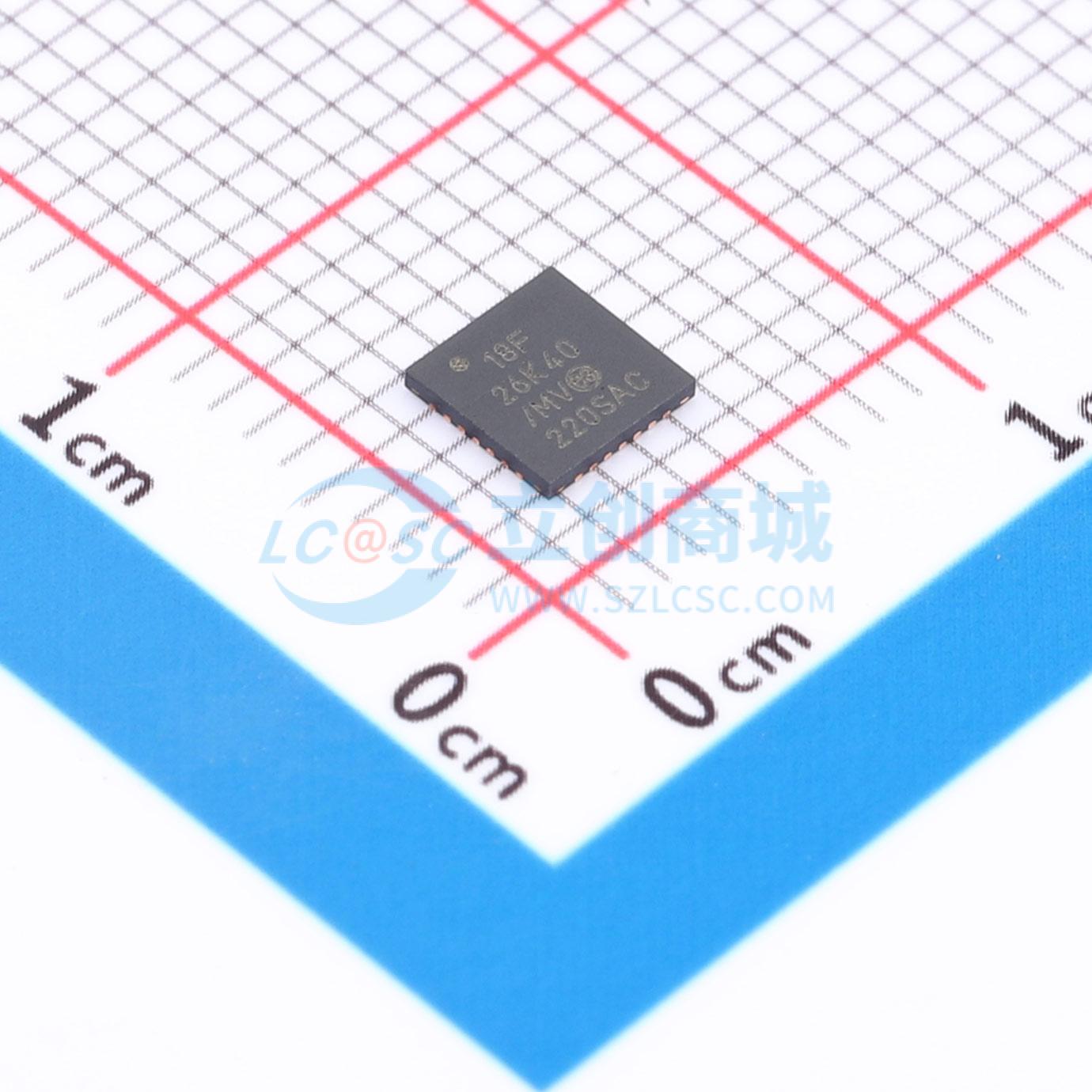 点击查看大图 PIC18F26K40-I/MV实物图