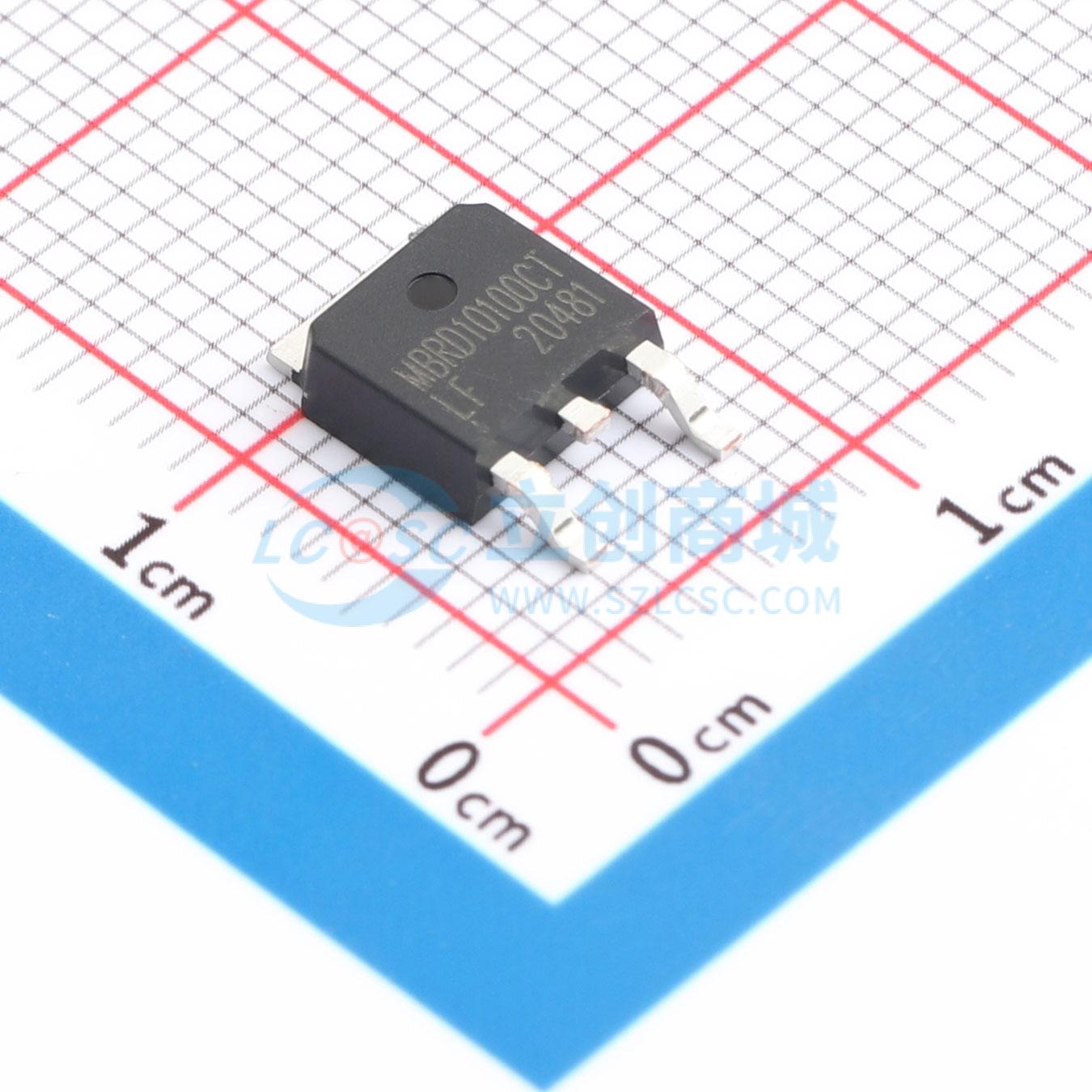 点击查看大图 MBRD10100CT实物图