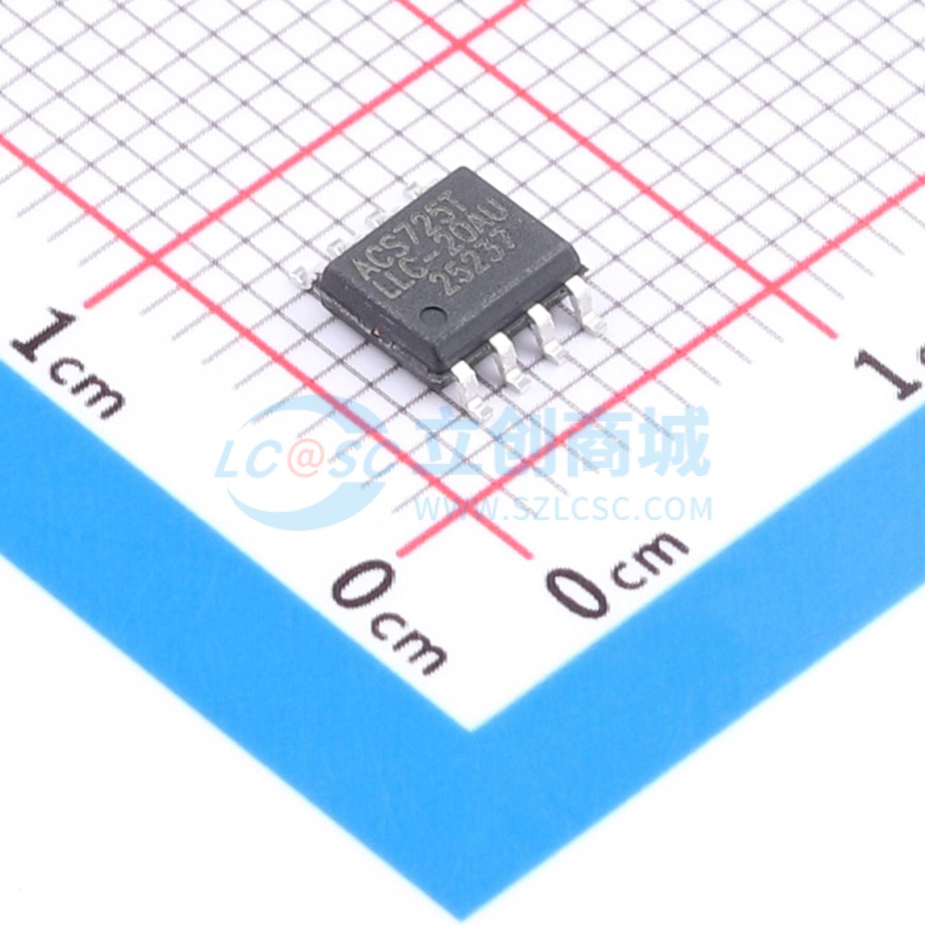 点击查看大图 ACS725LLCTR-20AU-T实物图
