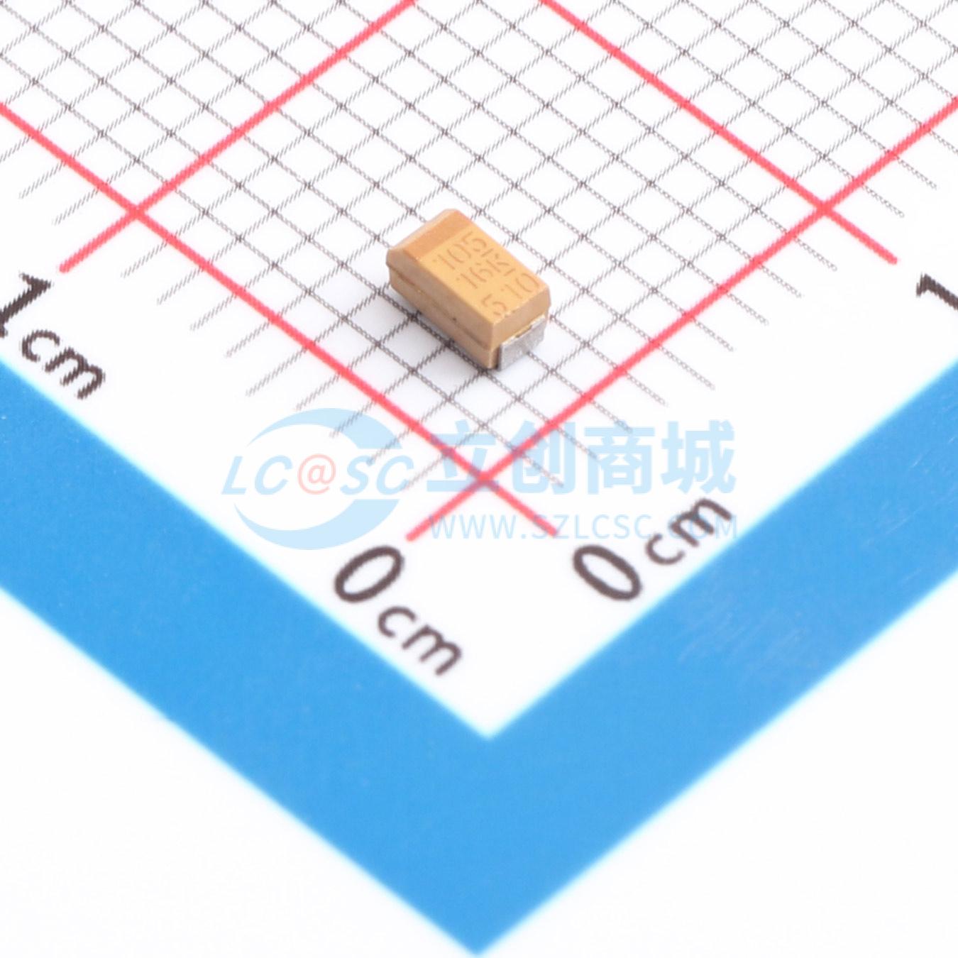 点击查看大图 T491A105K016AH实物图