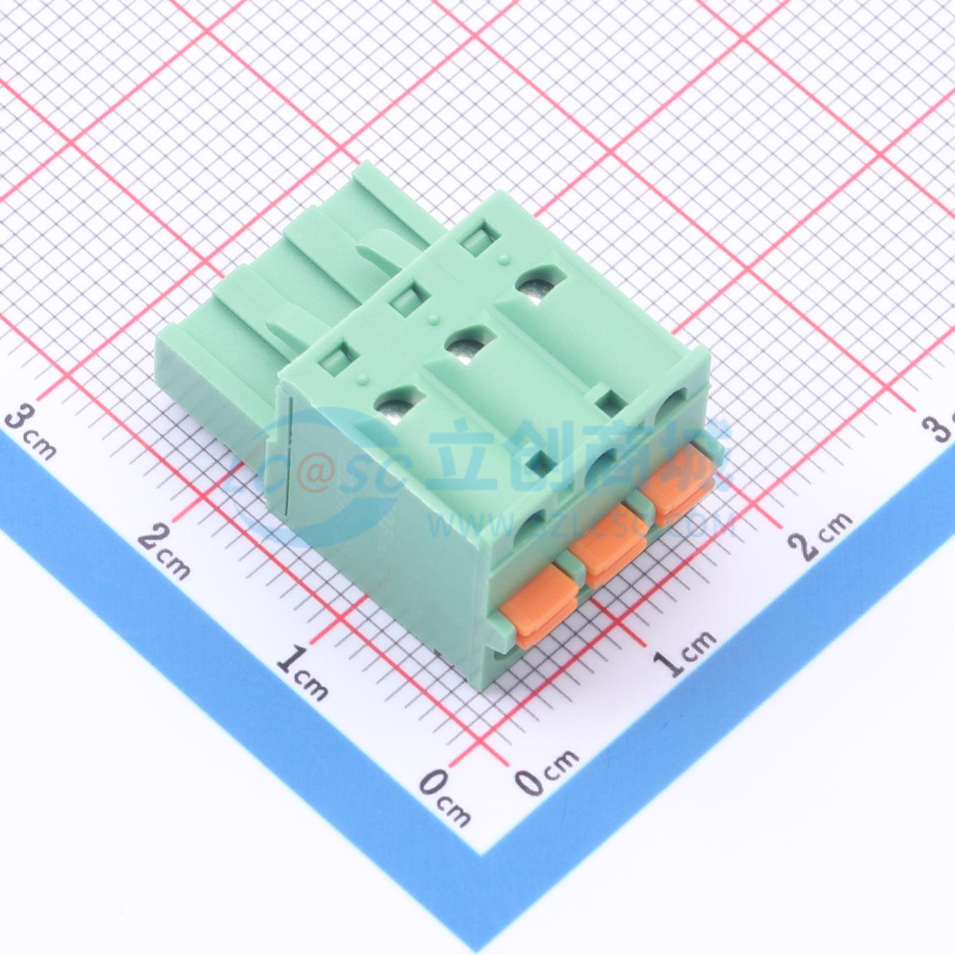 点击查看大图 DB2EKD-5.08-3P-GN实物图