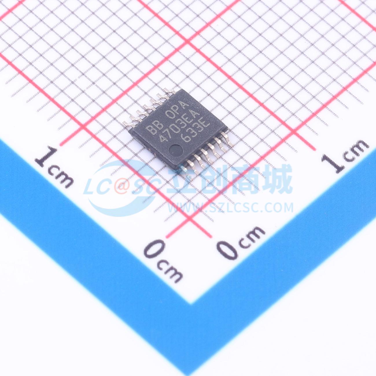 点击查看大图 OPA4703EA/250实物图