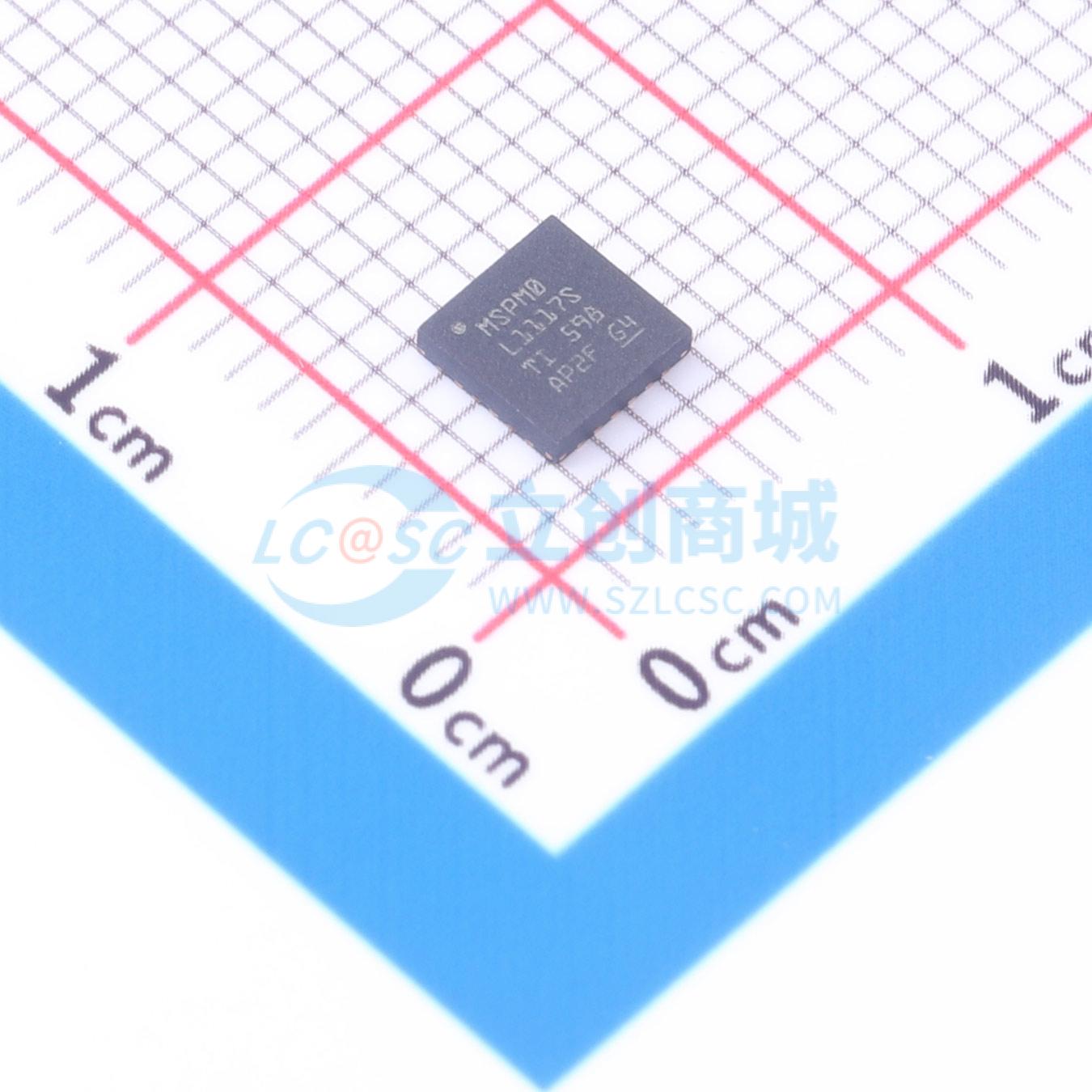 点击查看大图 MSPM0L1117SRGER实物图