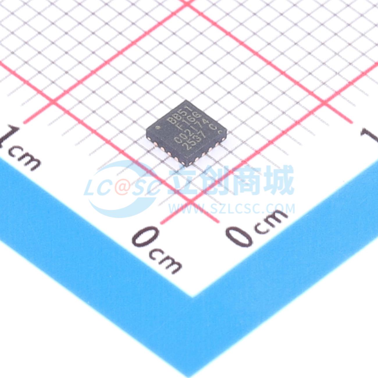 点击查看大图 EFM8BB51F16G-C-QFN20实物图