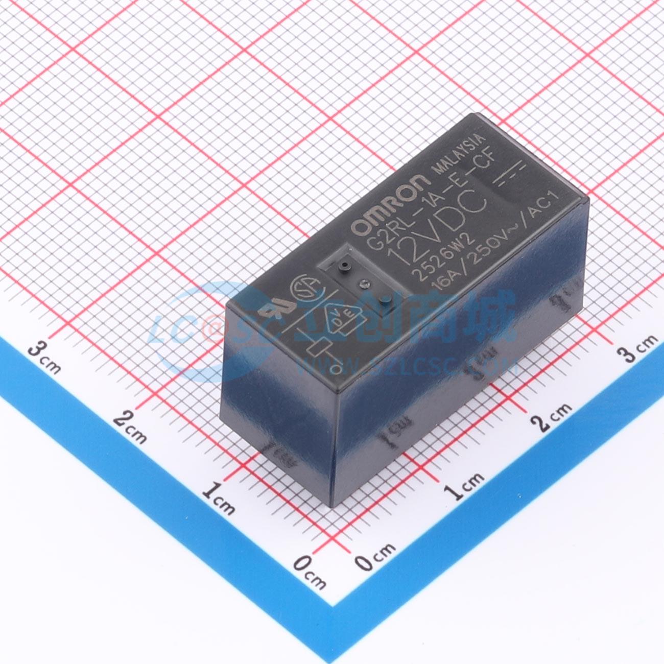 点击查看大图 G2RL-1A-E-CF DC12实物图