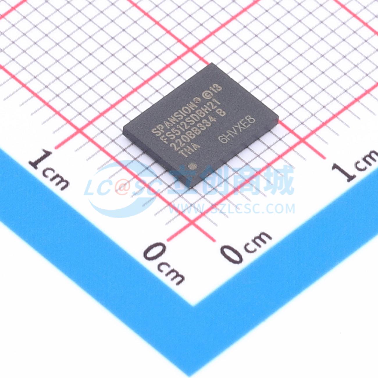 点击查看大图 S25FS512SDSBHB213实物图