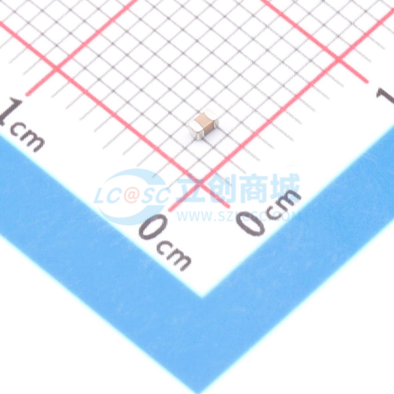 点击查看大图 C0603C821K5RACTU实物图