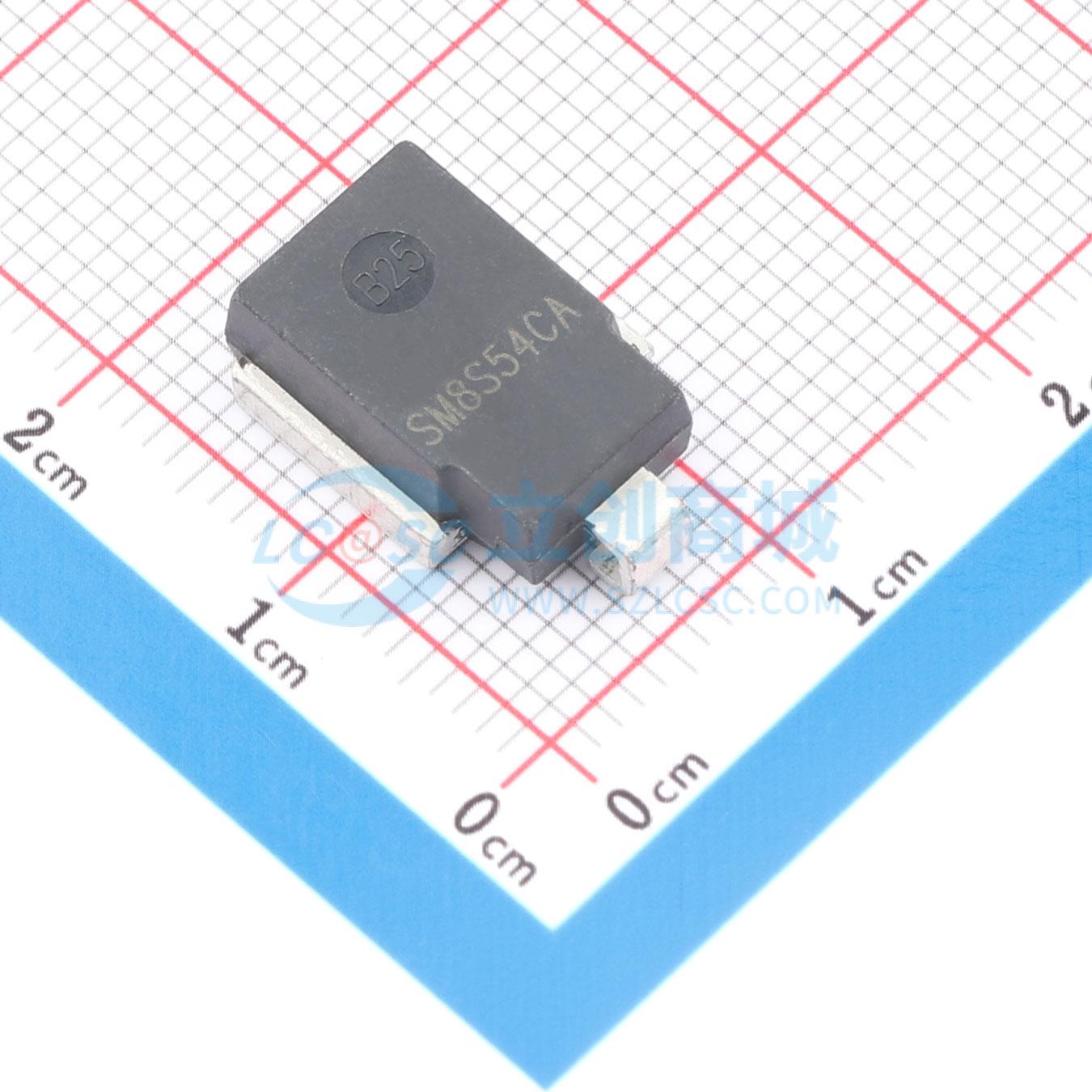 点击查看大图 SM8S54CA-ZX实物图