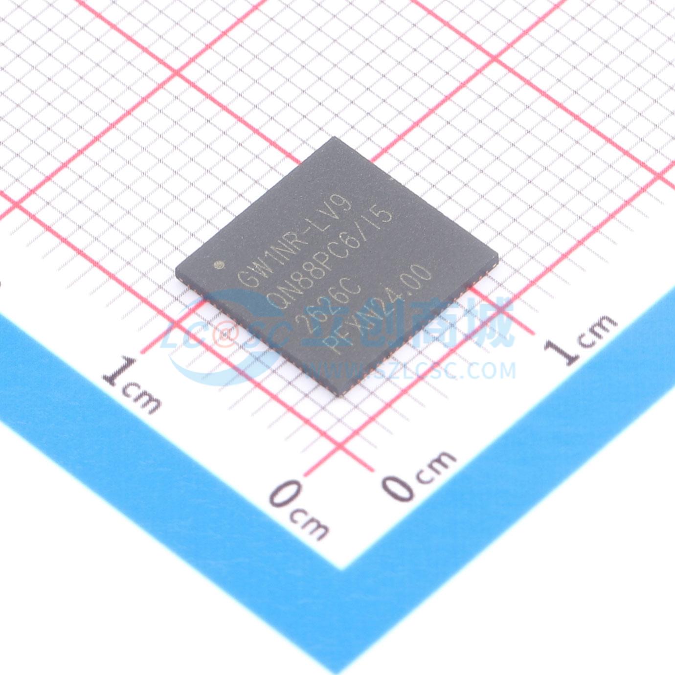点击查看大图 GW1NR-LV9QN88PC6/I5实物图