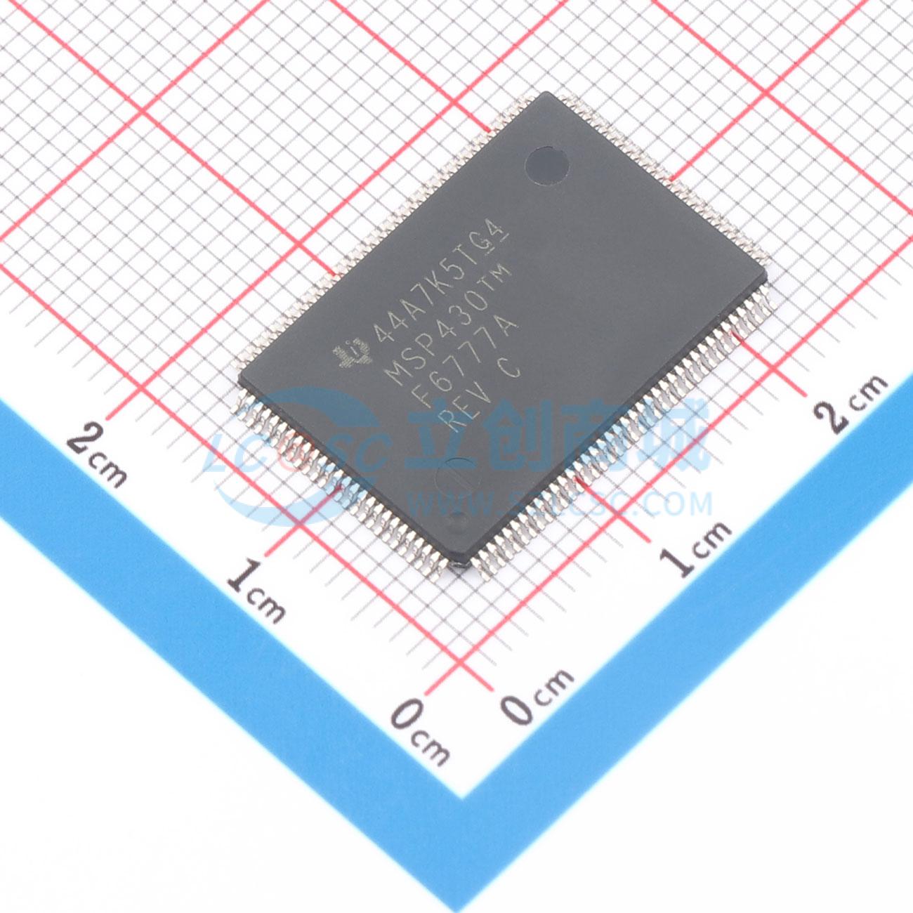 点击查看大图 MSP430F6777AIPEUR实物图