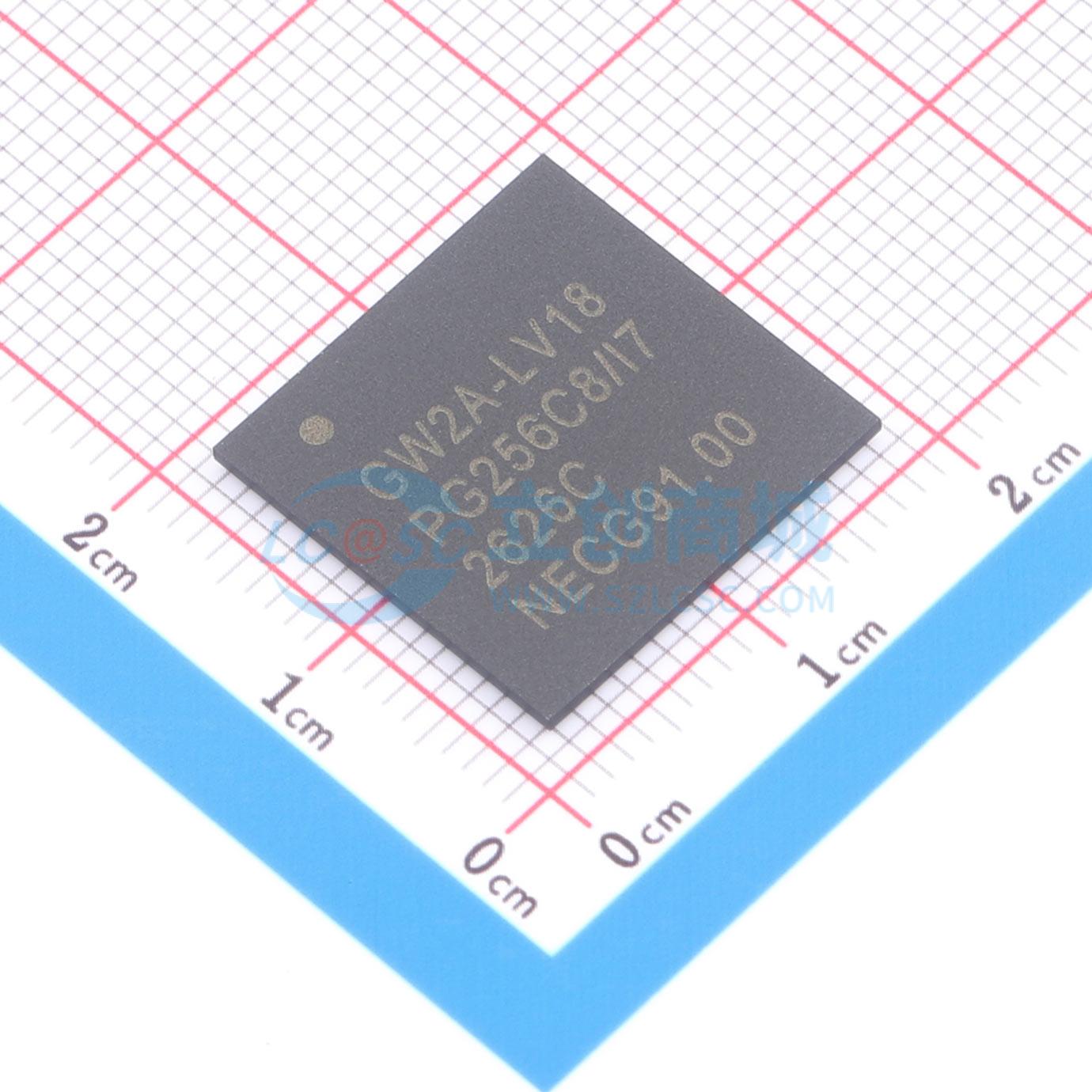 点击查看大图 GW2A-LV18PG256C8/I7实物图