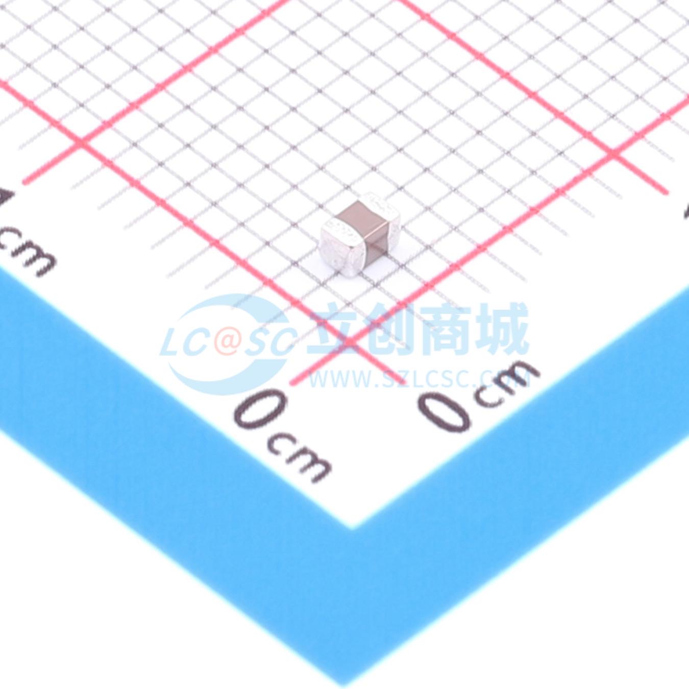 点击查看大图 C2012X5R1E106K125AB实物图