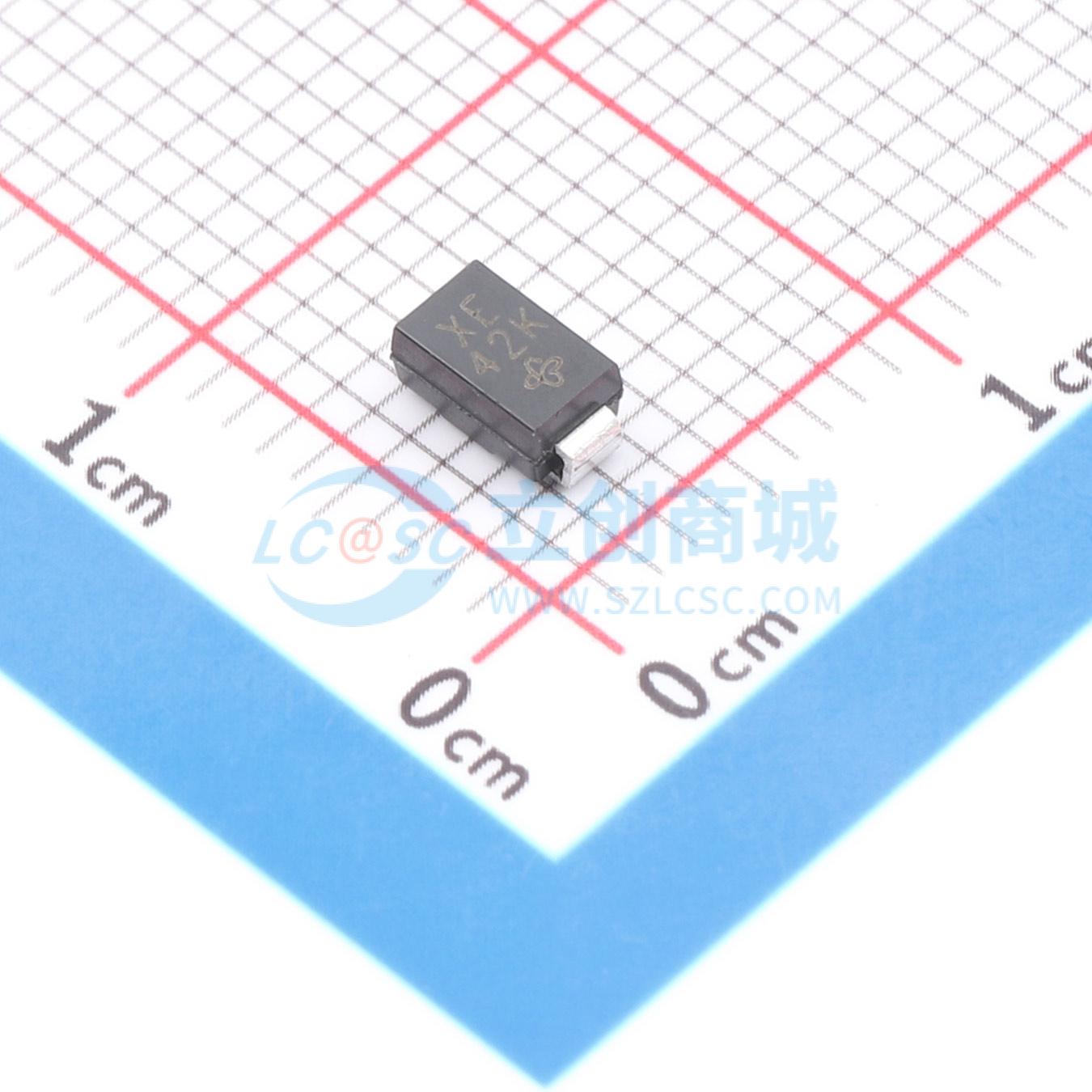 点击查看大图 SMAJ12CAHE3_A/H实物图
