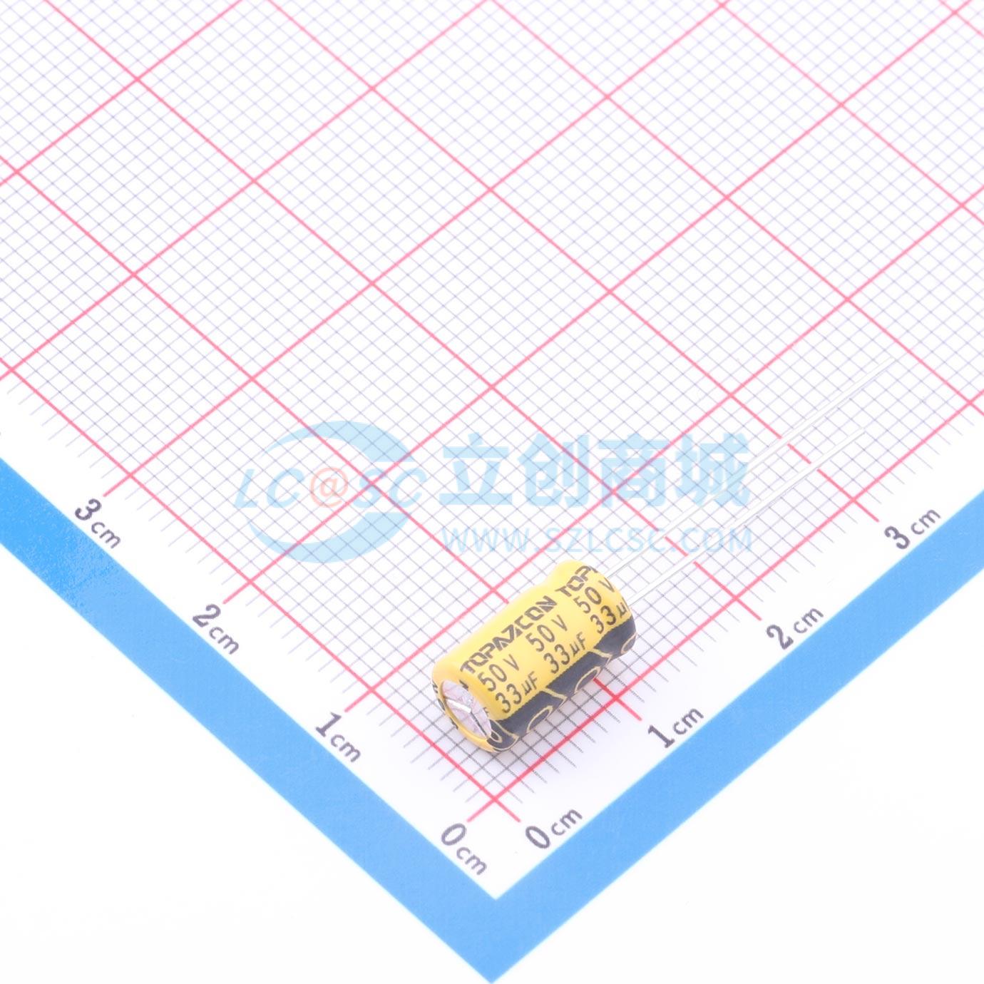 点击查看大图 ELR1H330M061100Y实物图