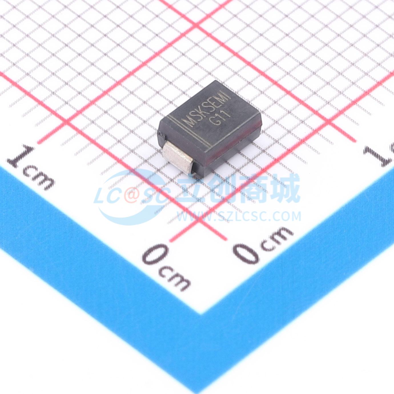 点击查看大图 STPS1H100U-MS实物图