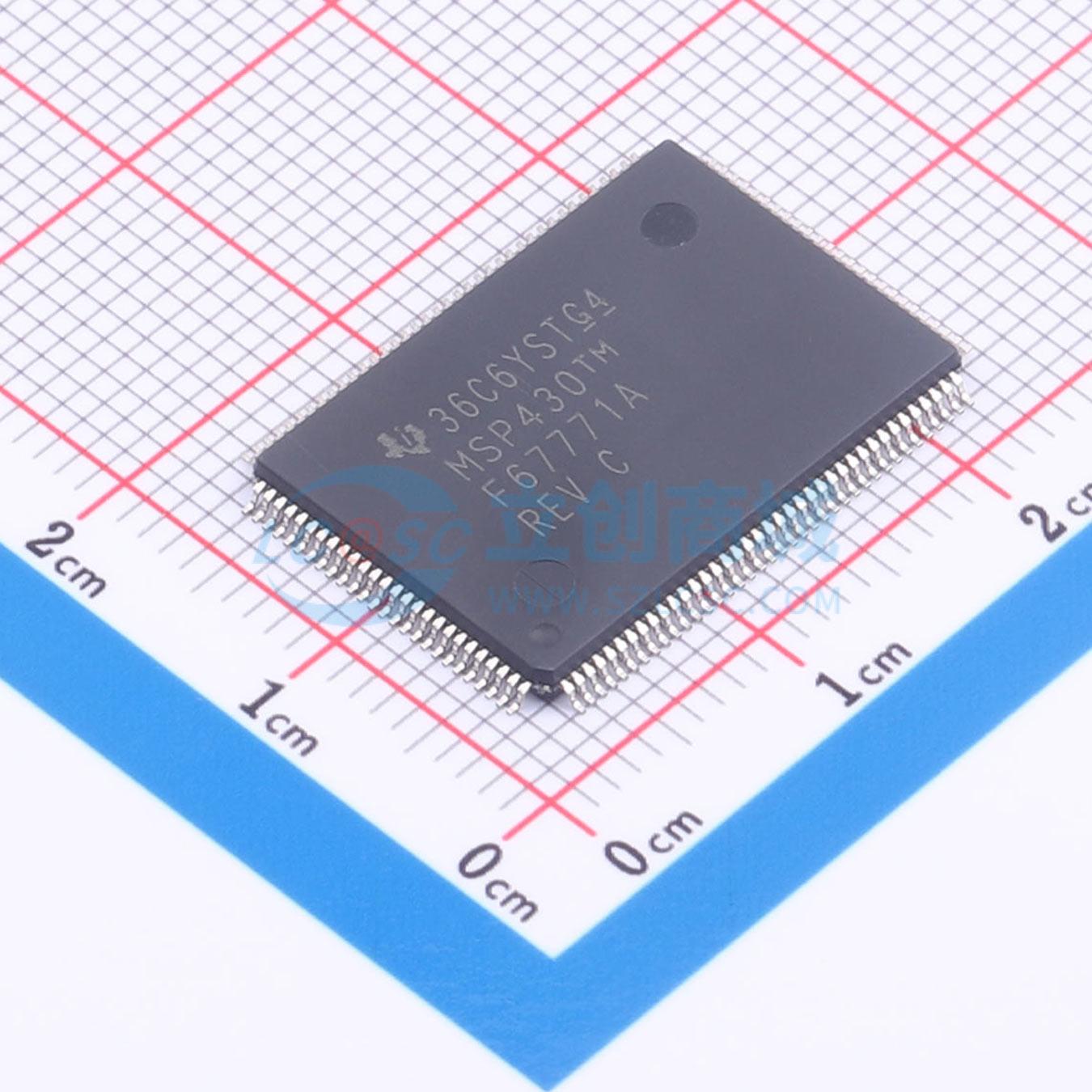 点击查看大图 MSP430F67771AIPEUR实物图