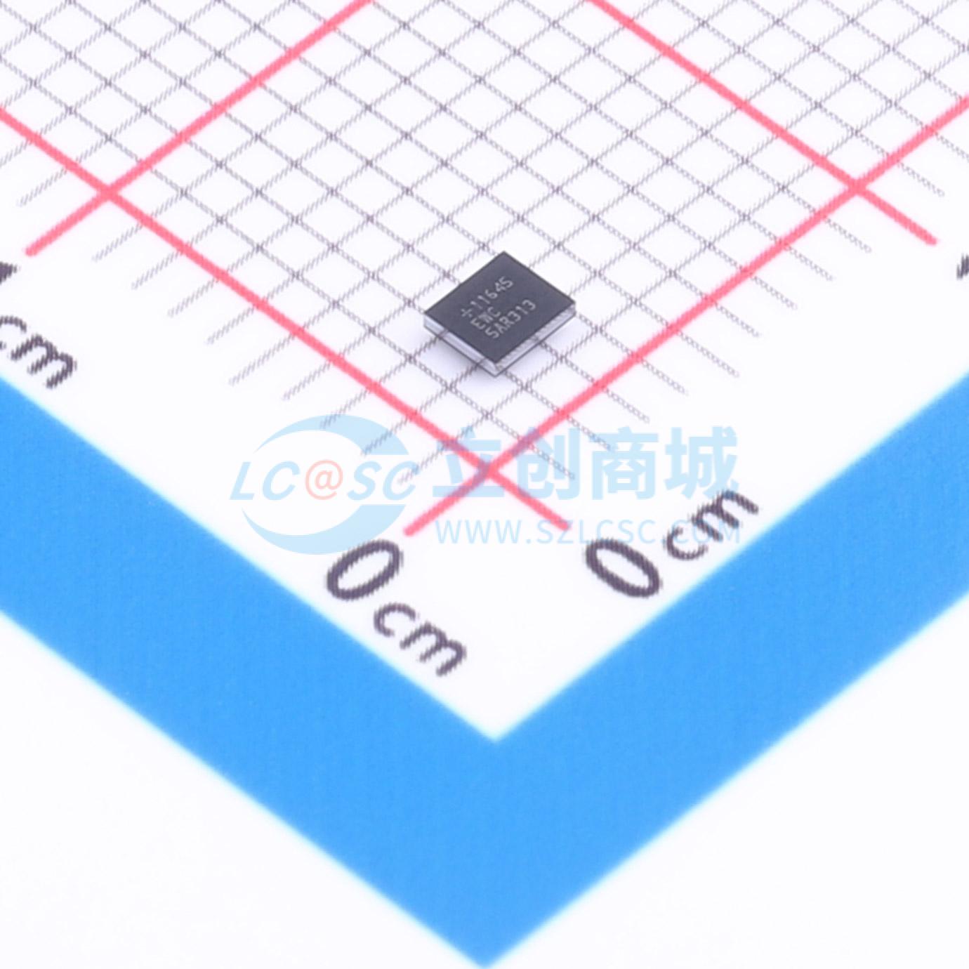 点击查看大图 MAX11645EWC+T实物图