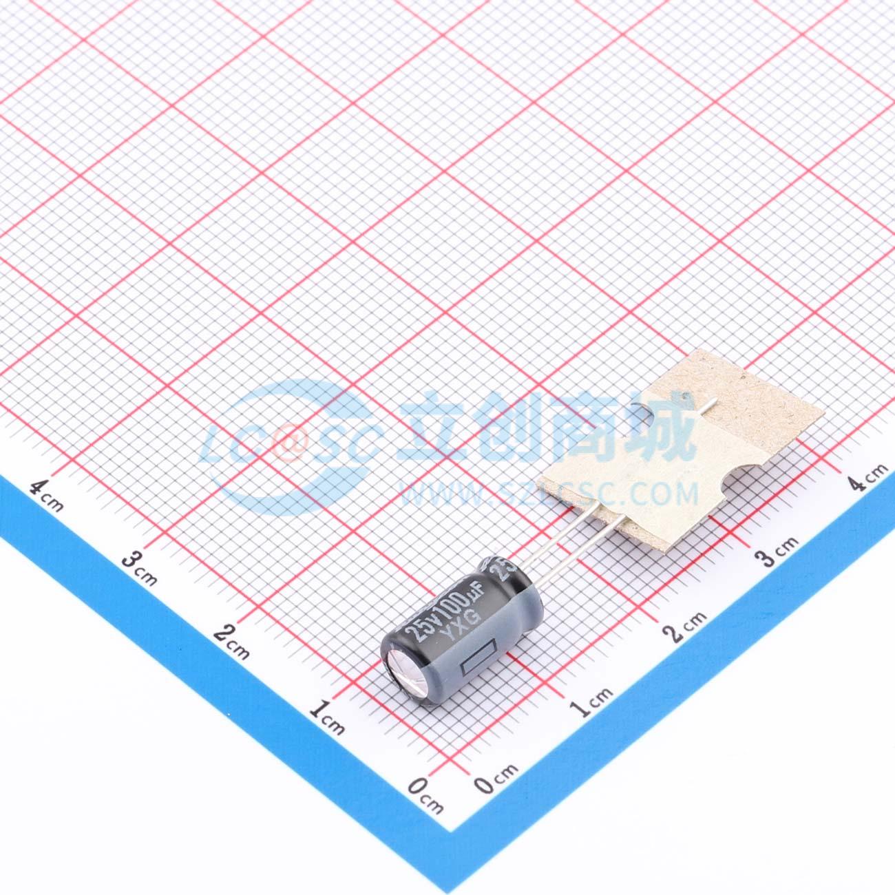 点击查看大图 25YXG100MEFCT16.3X11实物图