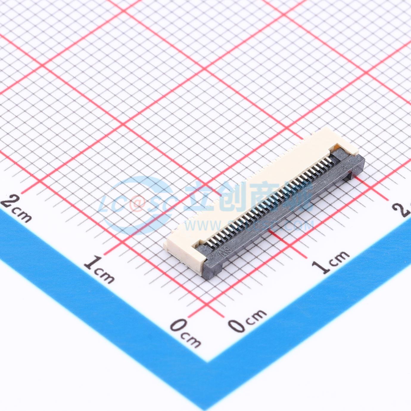 点击查看大图 FPC052-Q0.5-30PCRH2.0实物图