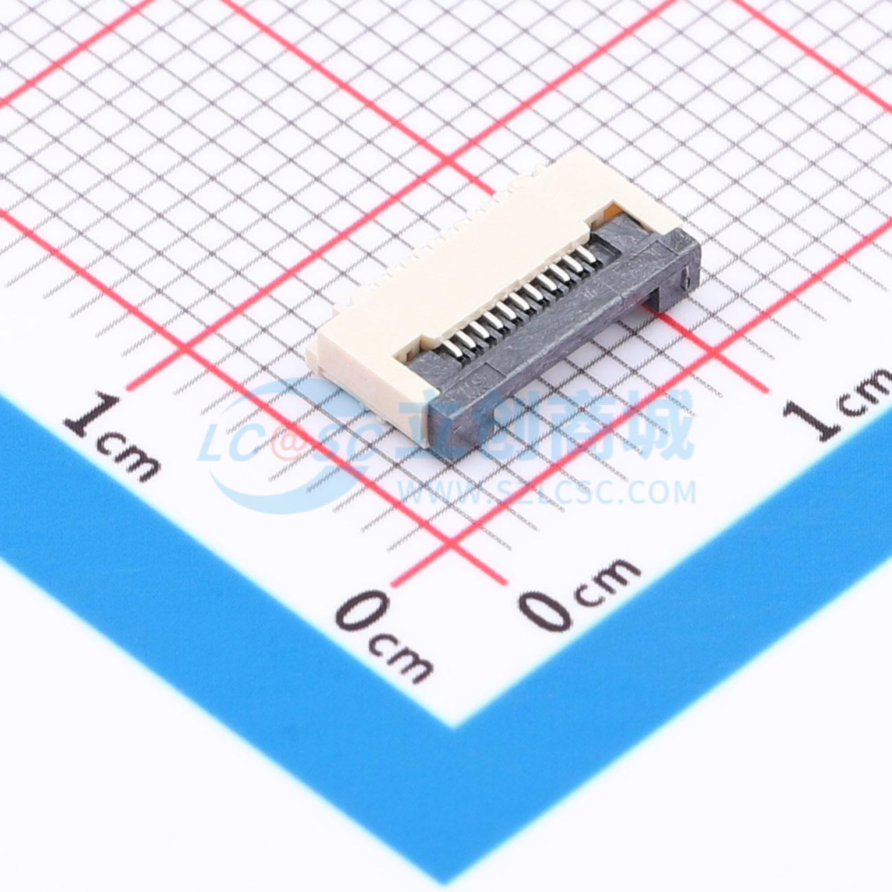 点击查看大图 FPC052-Q0.5-11PCRH2.0实物图