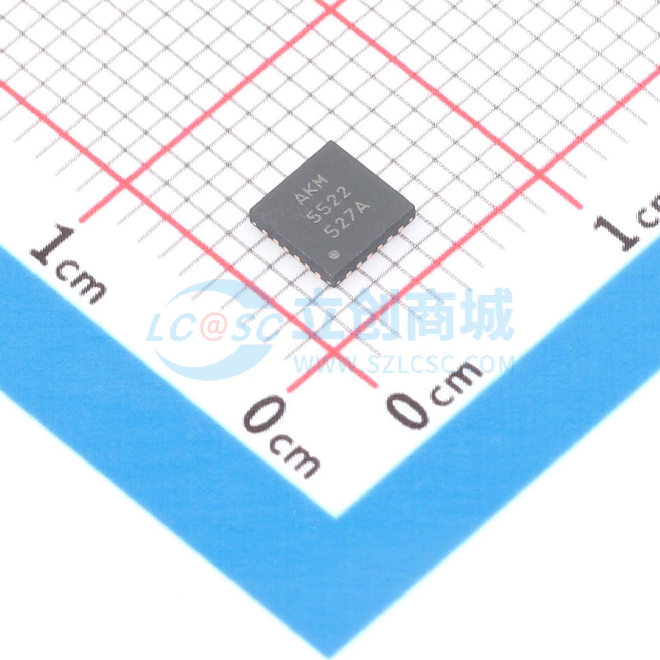 点击查看大图 AK5522VN实物图