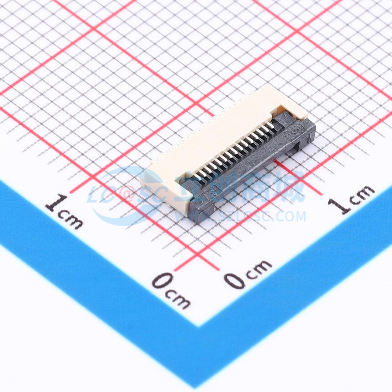 点击查看大图 FPC052-Q0.5-15PCRH2.0实物图