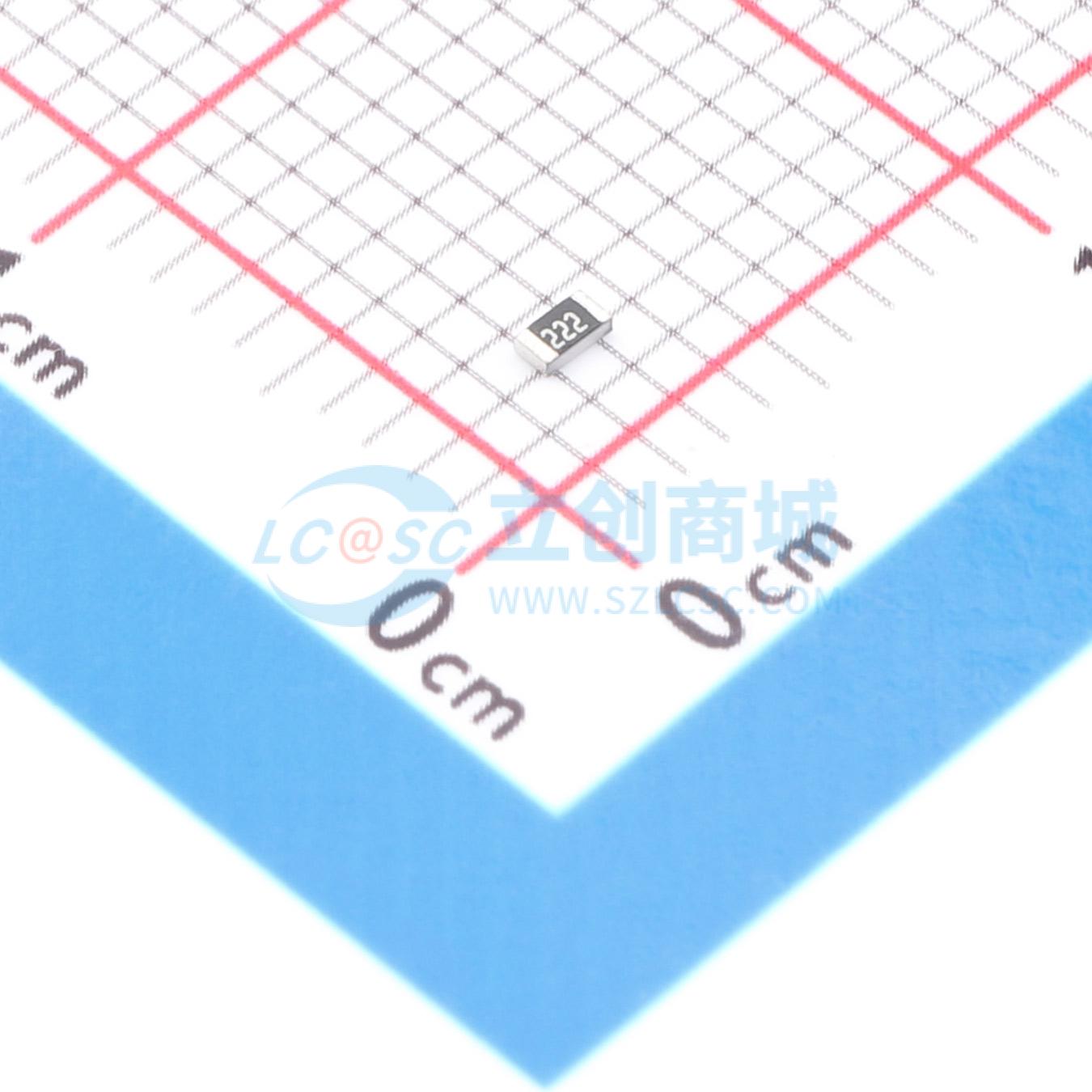 点击查看大图 CRCW06032K20JNEAC实物图