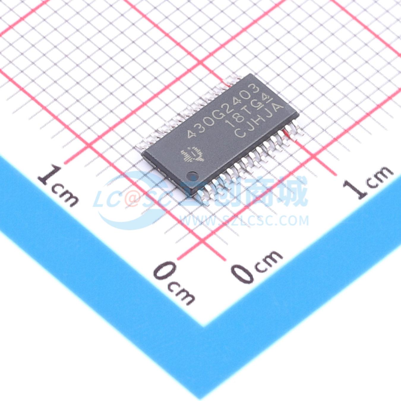 点击查看大图 MSP430G2403IPW28R实物图