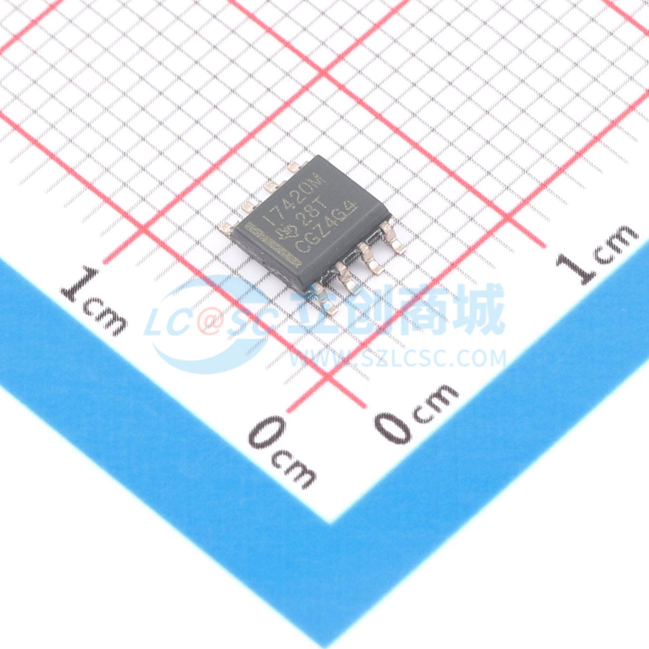 点击查看大图 ISO7420MDR实物图