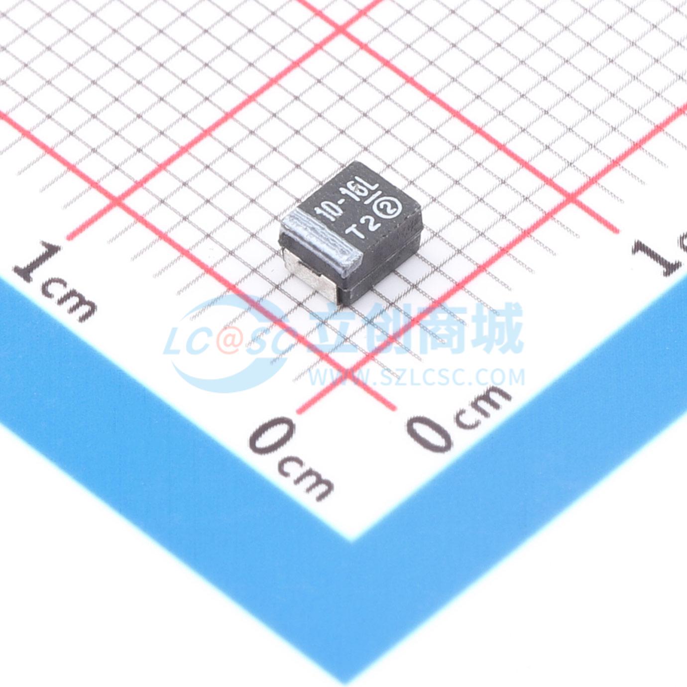 点击查看大图 TR3B106K016C0800实物图