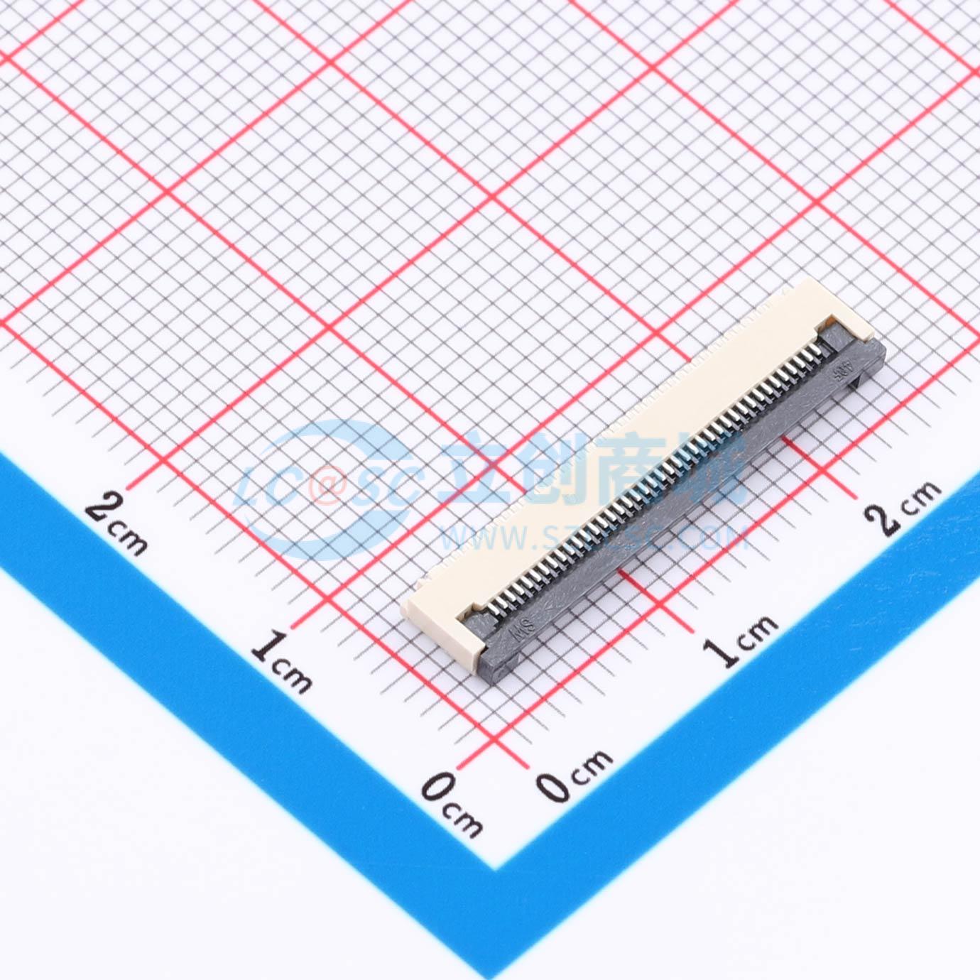 点击查看大图 FPC052-Q0.5-40PCRH2.0实物图