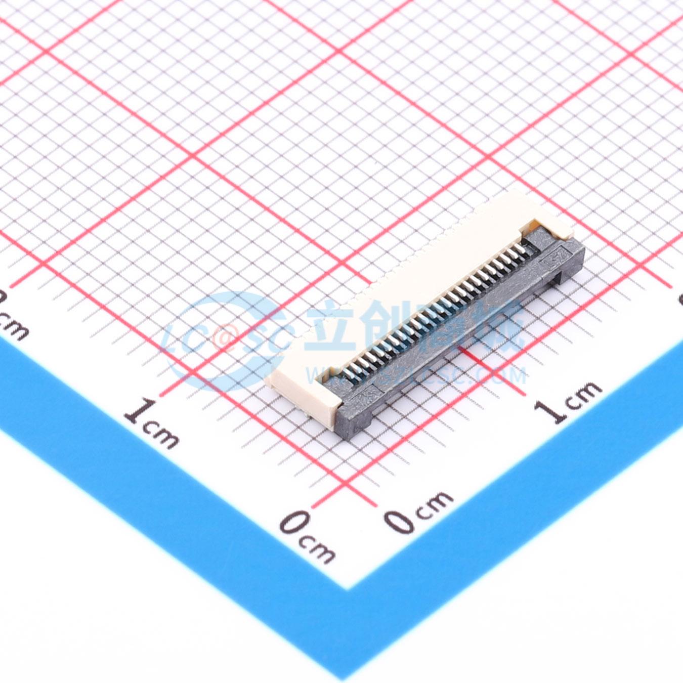 点击查看大图 FPC052-Q0.5-24PCRH2.0实物图