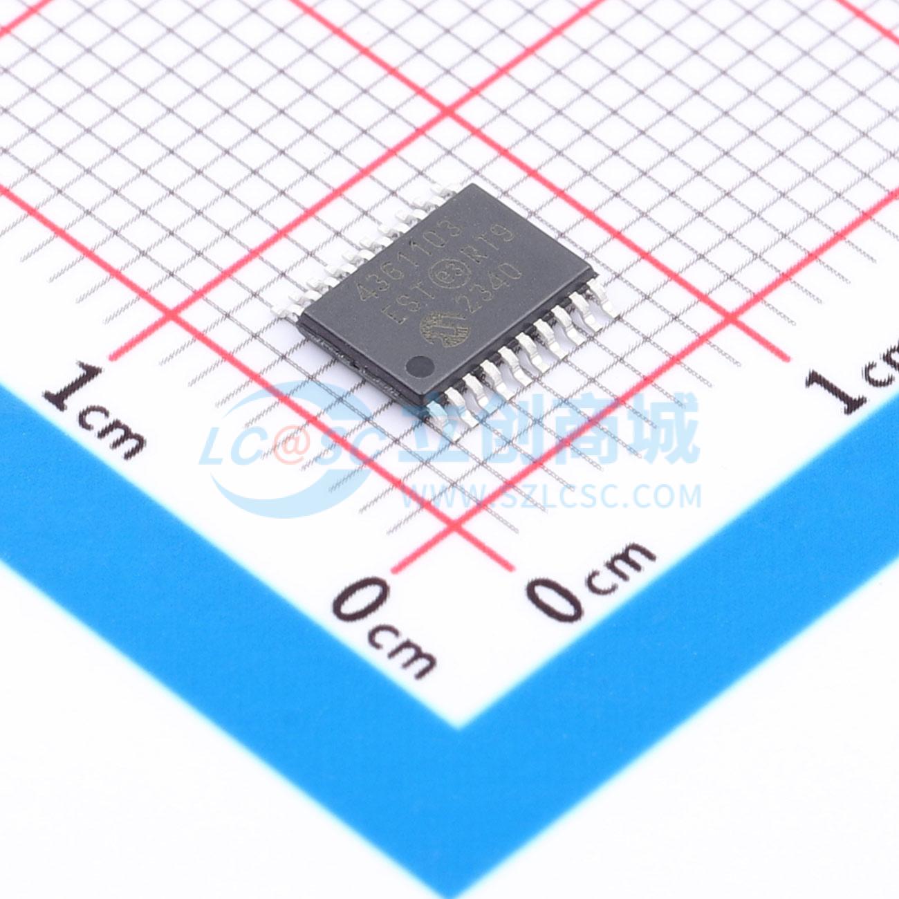 点击查看大图 MCP4361-103E/ST实物图