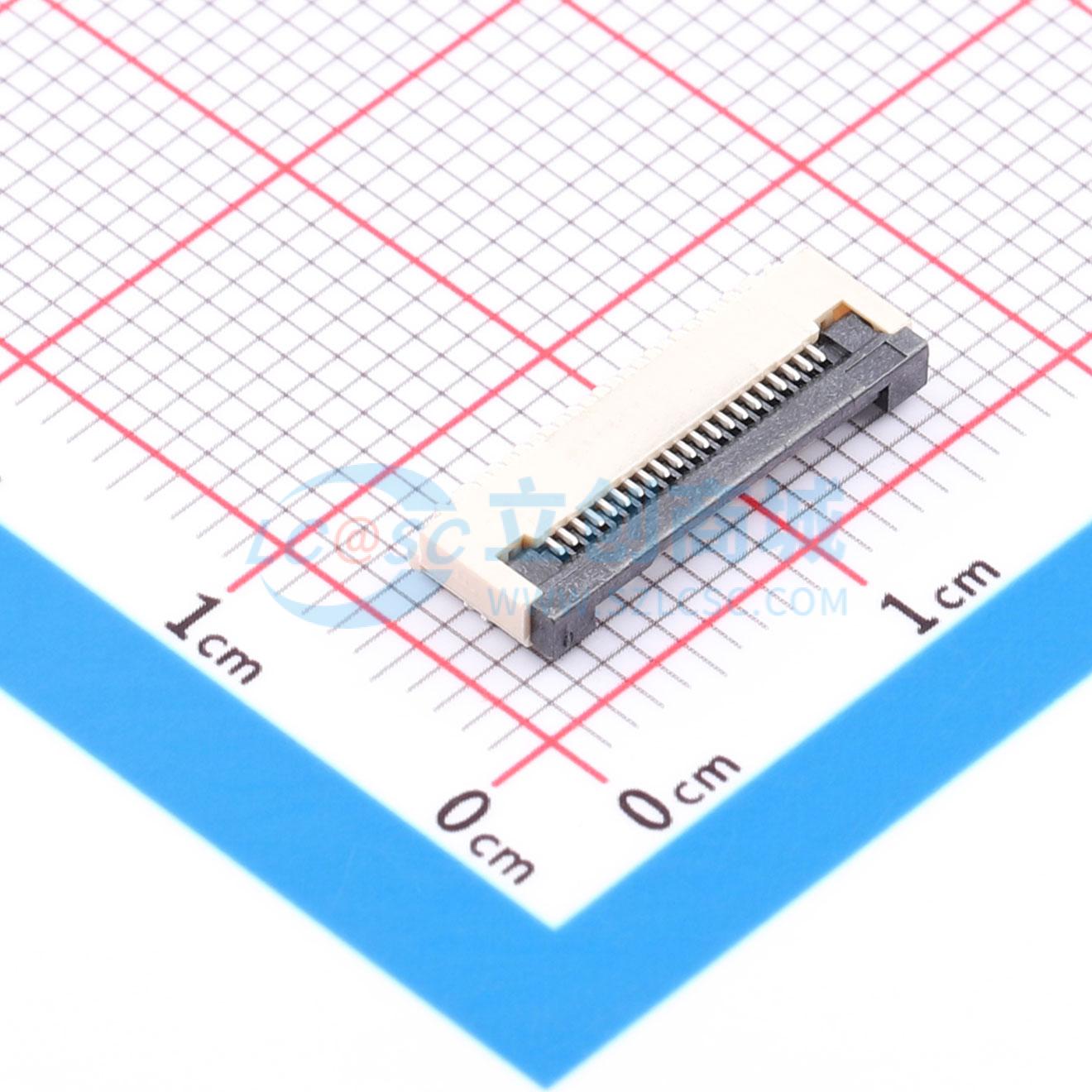 点击查看大图 FPC052-Q0.5-21PCRH2.0实物图