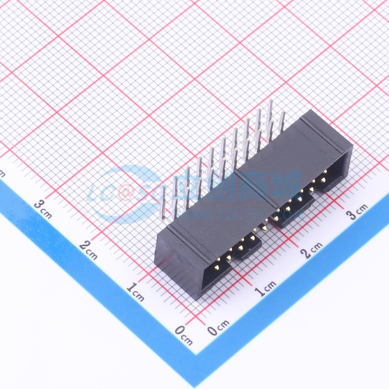 点击查看大图 HIF3FC-20PA-2.54DS(71)实物图