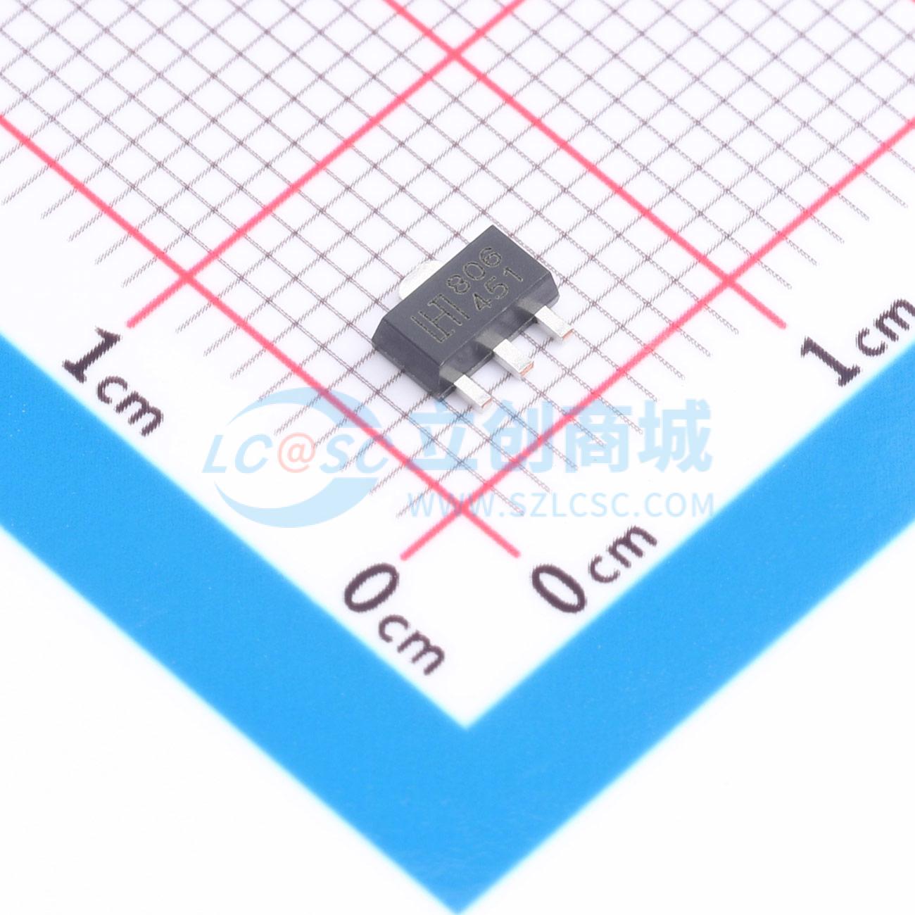 点击查看大图 LM78L06F实物图