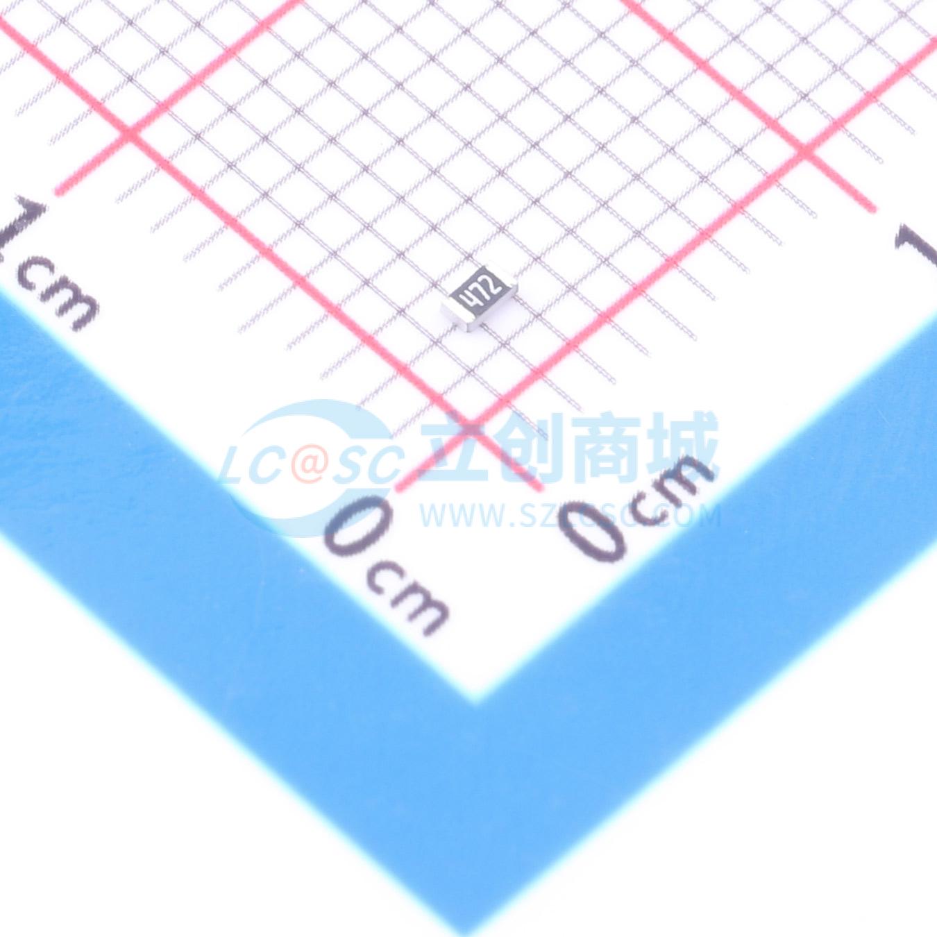 点击查看大图 CRF0603S4701FN实物图
